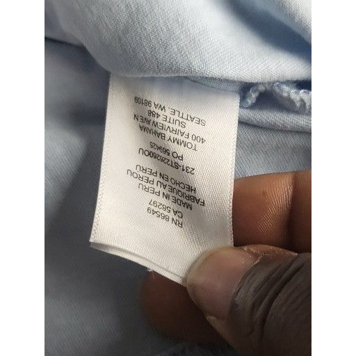 Tommy Bahama Tommy Bahama TShirt Aloha America Men Sz L Cotton Blue Islan Size US L / EU 52-54 / 3 - 9 Thumbnail