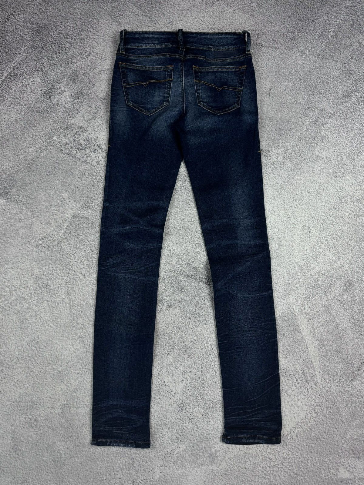 Diesel DIESEL Grupee 00S1EF Denim Sweat Pants Skinny Jogg Jeans Size 23" - 3 Thumbnail