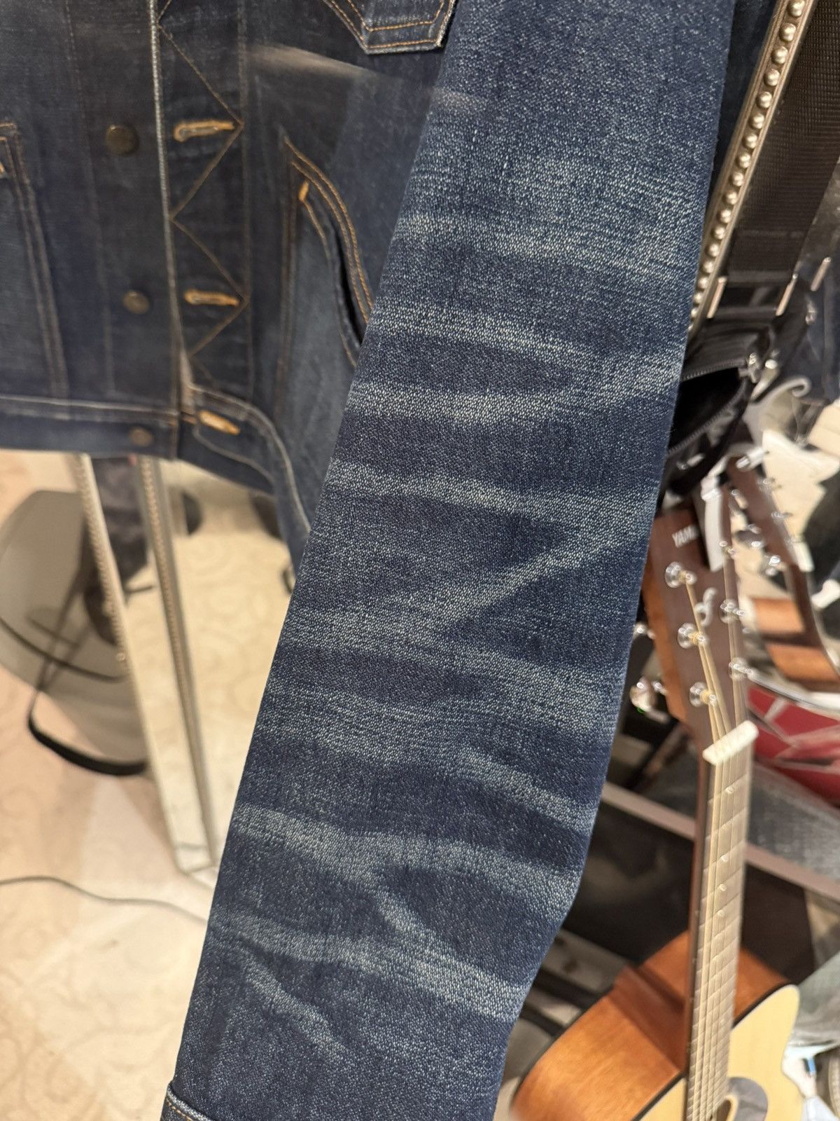 Tom Ford SOLD - Tom Ford Selvedge Denim Trucker Jacket Size US S / EU 44-46 / 1 - 10 Thumbnail