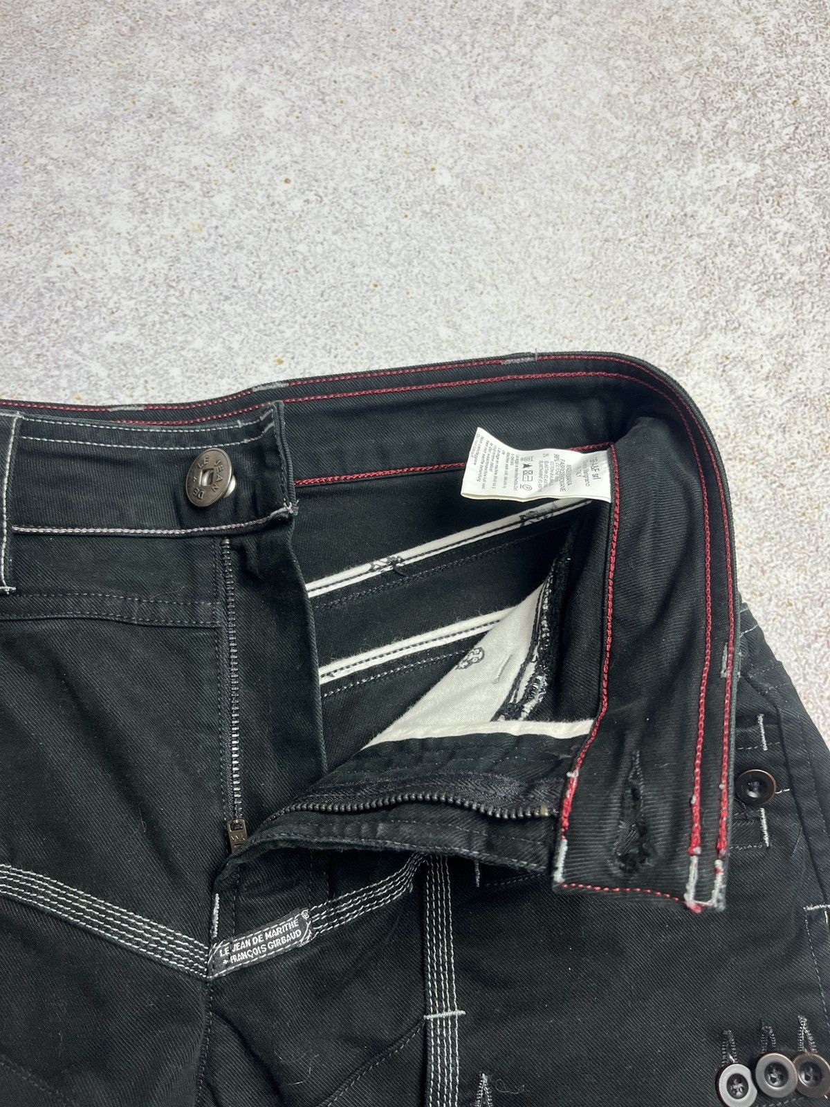 Marithe + Francois Girbaud Vintage Le Jean De Marithe Francois Girbaud Denim Jeans Size 30" / US 8 / IT 44 - 9 Thumbnail
