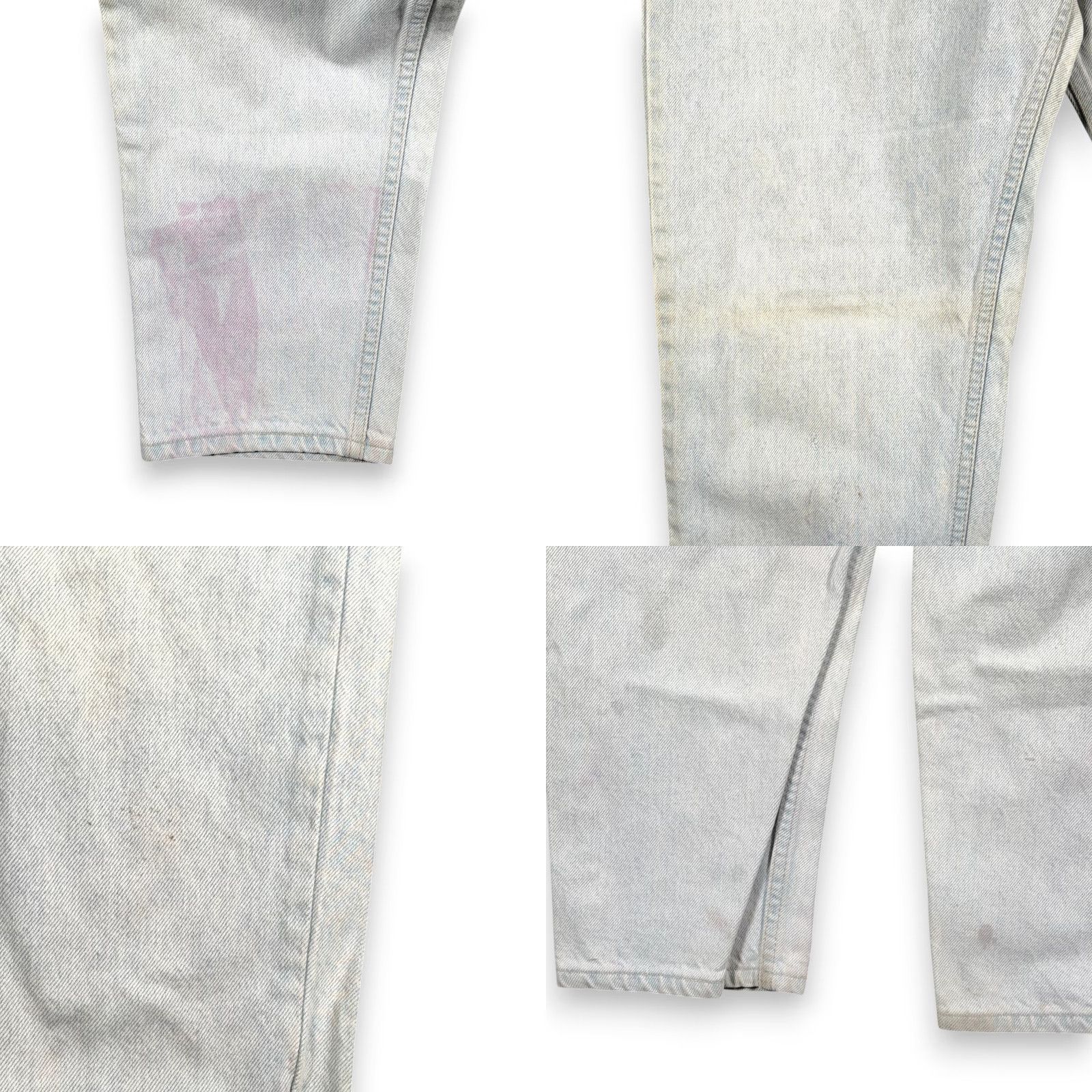 Levi's VINTAGE Levi's 550 Jeans Mens 30x30 Blue 32x30 Tag Relaxed 90s Orange Tab Denim Denim Jeans Stone Wash USA 5-Pocket Mens Size US 30 / EU 46 - 9 Thumbnail