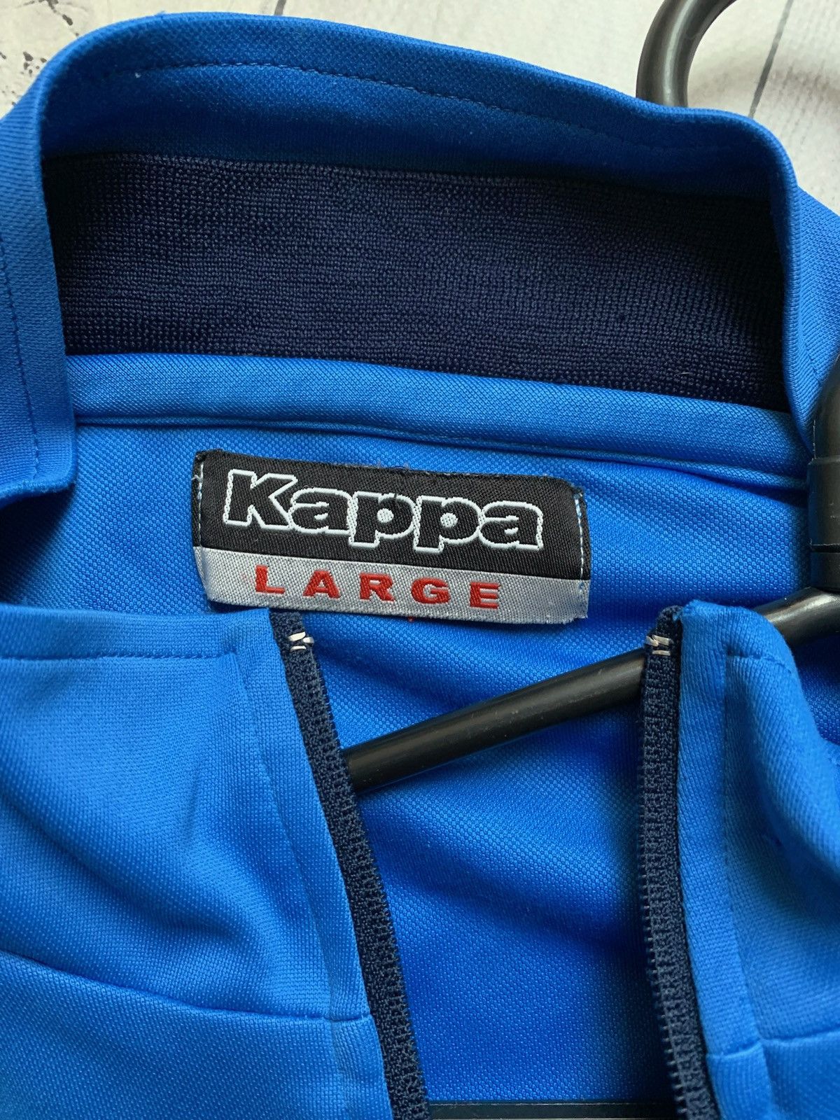 Kappa × Vintage Vintage Kappa Italia soccer track jacket size L rare Italy Size US L / EU 52-54 / 3 - 8 Thumbnail