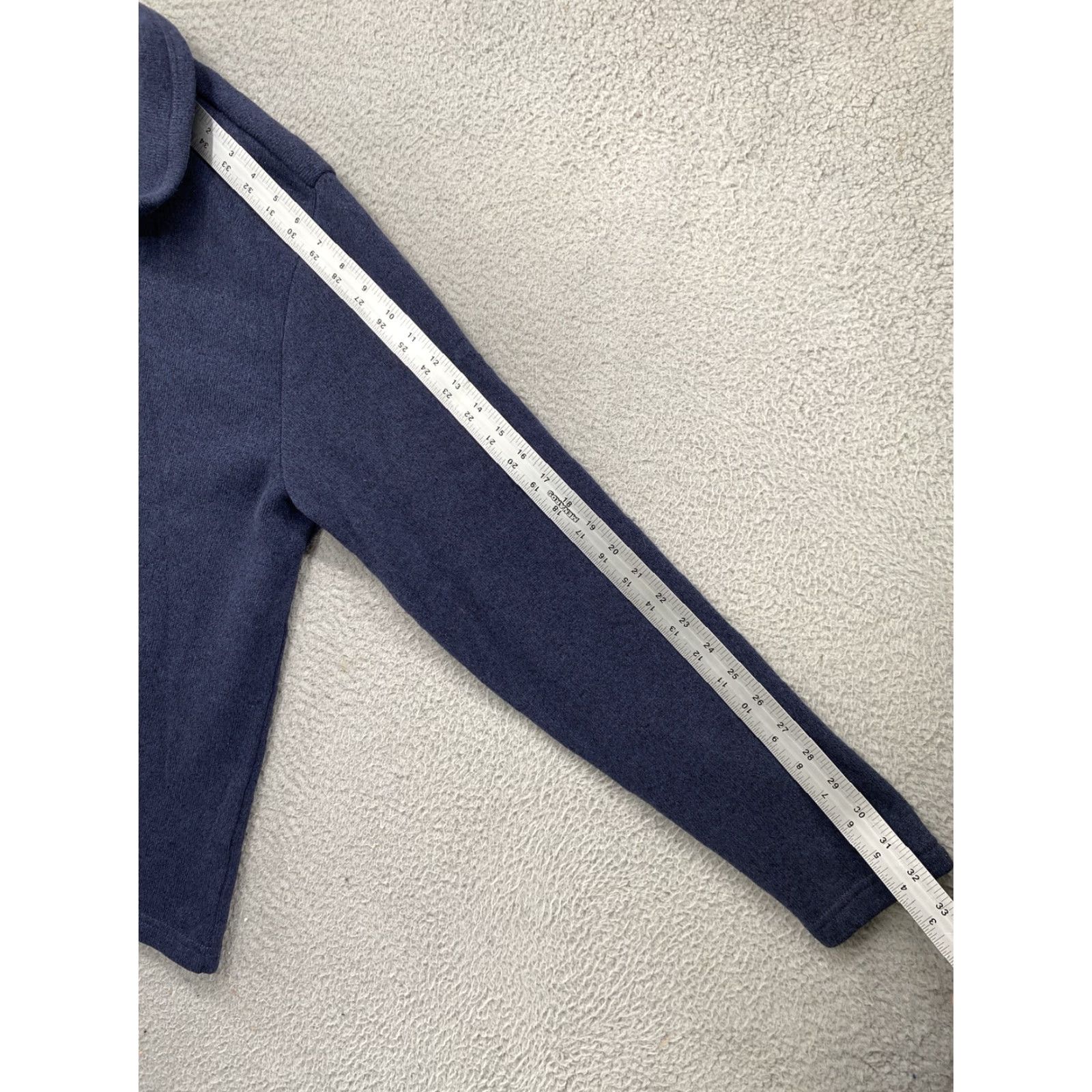 Old Navy Old Navy Mens Blue 1/4 Zip Fleece Sweater Jacket XL Size US XL / EU 56 / 4 - 6 Thumbnail