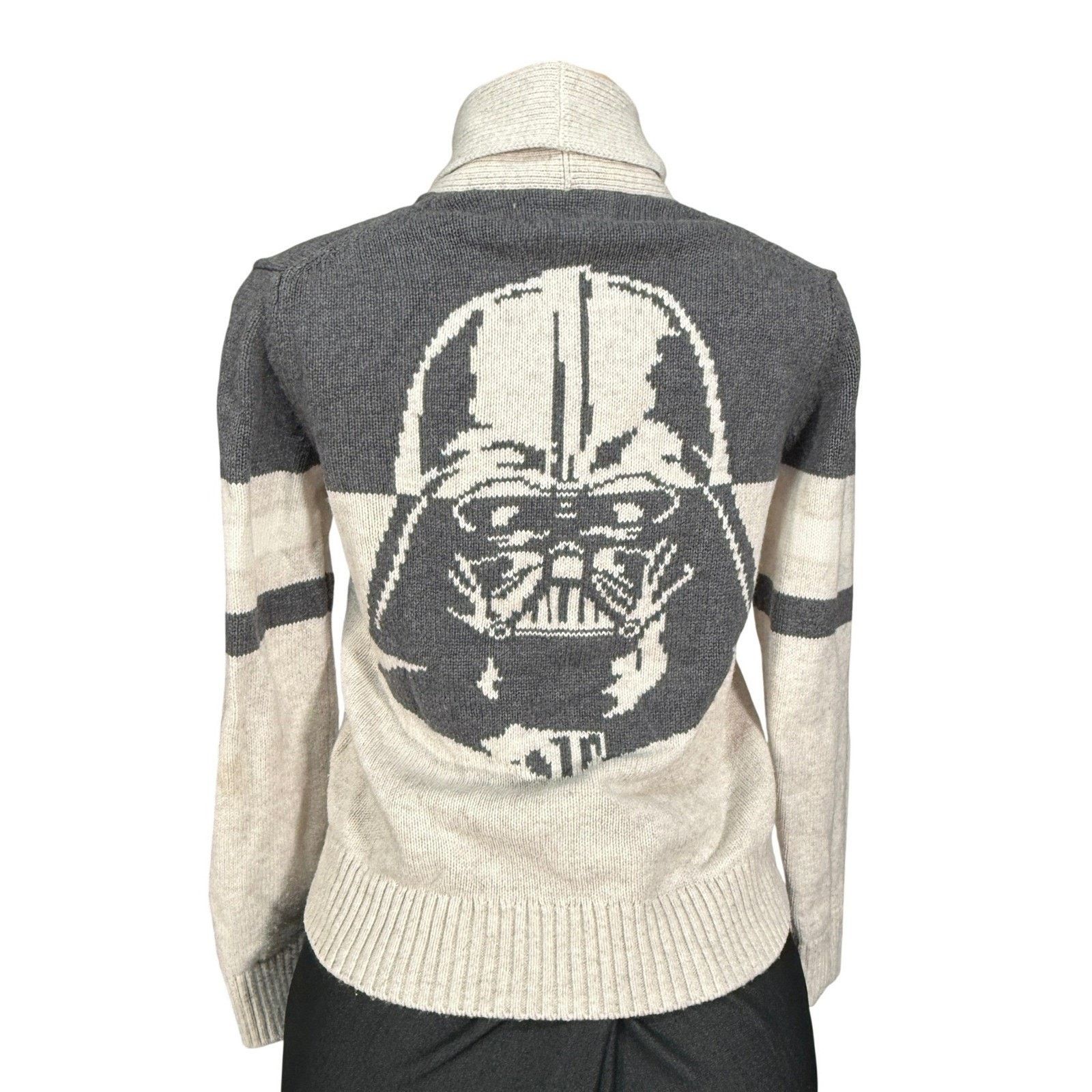 Gap Gap Star Wars Darth Vader Shawl Collar Cardigan Sweater L Size L / US 10 / IT 46 - 2 Thumbnail