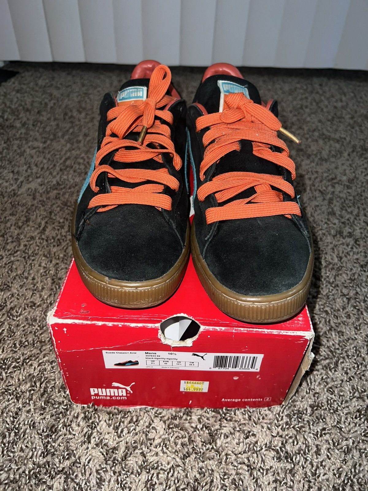 Carrots by Anwar Carrots PUMA SUEDE CLASSIC x ANWAR CARROTS Size US 10.5 / EU 43-44 - 2 Thumbnail