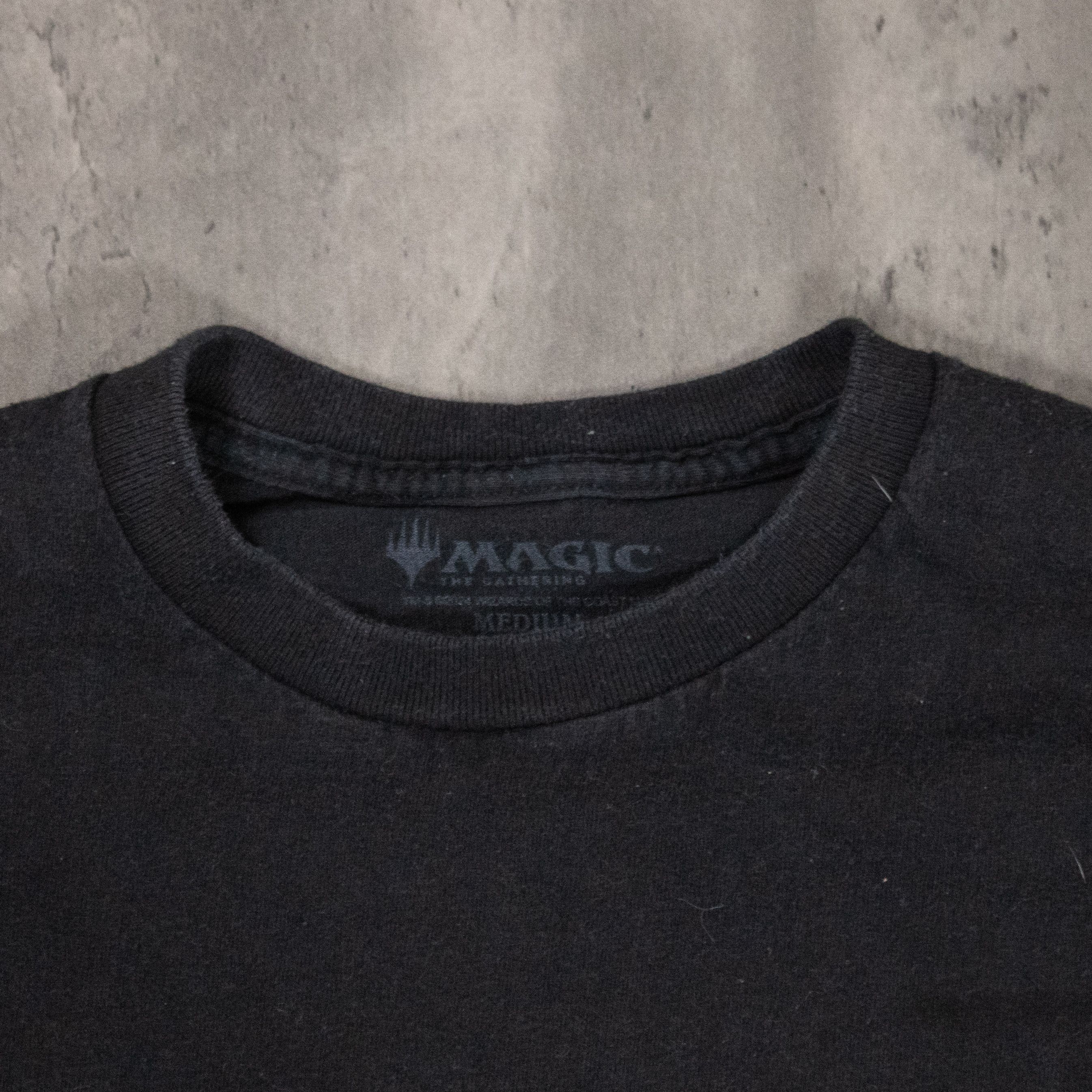 Japanese Brand Magic The Gathering Karn The Great Creator Black T-Shirt Size US M / EU 48-50 / 2 - 4 Thumbnail