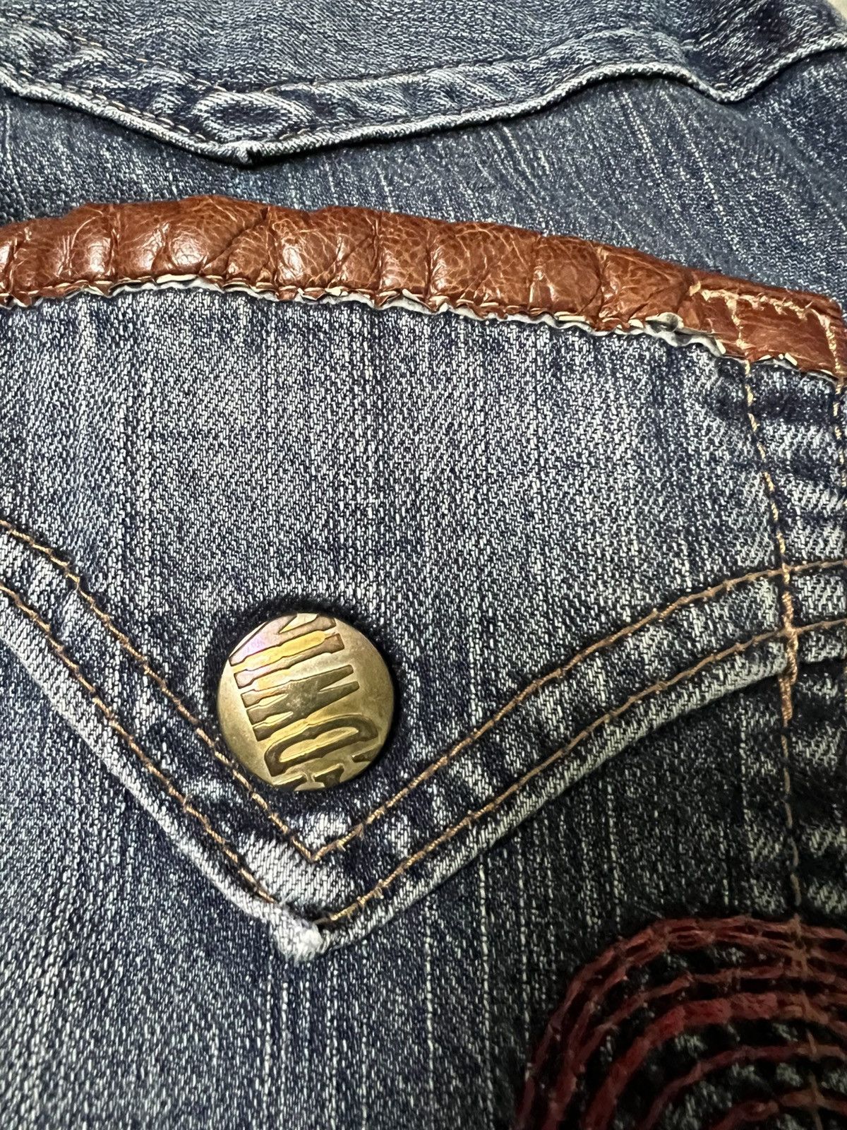 Edwin 💥Baggy💥Vintage Edwin Blue Trip Washed Distress Jean Size US 34 / EU 50 - 20 Thumbnail