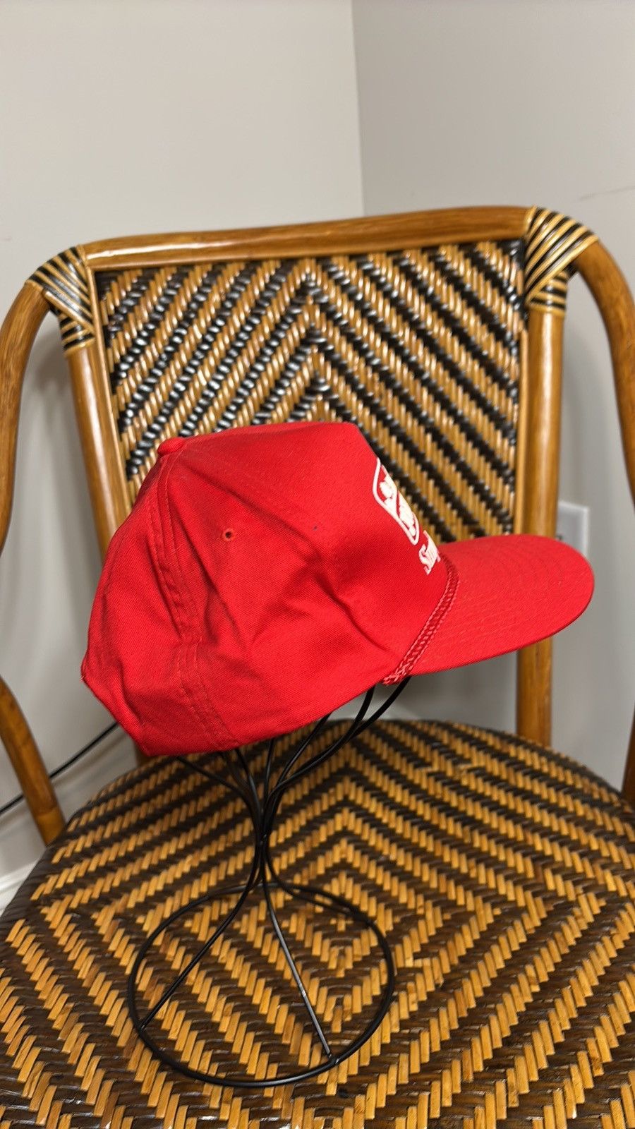 Vintage Vintage Johnsonville Brats Sausage Snapback Hat Size ONE SIZE - 4 Thumbnail