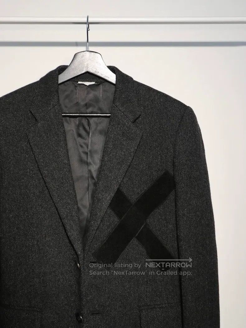 Comme des Garcons Comme Des Garcons Patch Wool Blazer Size US S / EU 44-46 / 1 - 3 Thumbnail