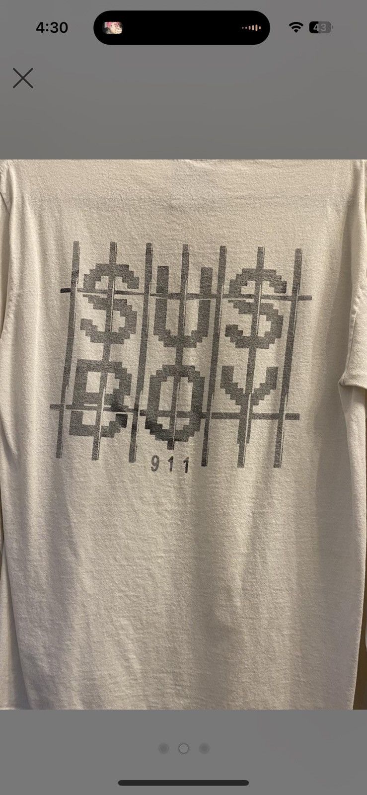 Fuck The Population × GOTHBOICLIQUE × Lil Peep lil peep sus boy collab Size US S / EU 44-46 / 1 - 3 Thumbnail