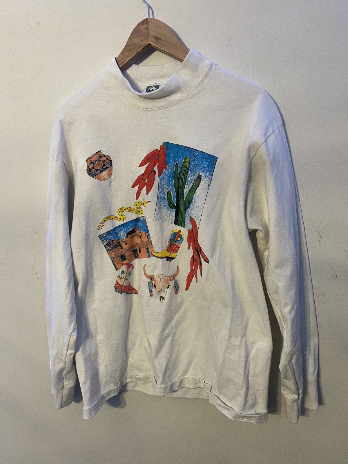 Vintage Vintage Graphic long sleeve Size US L / EU 52-54 / 3 - 1 Thumbnail