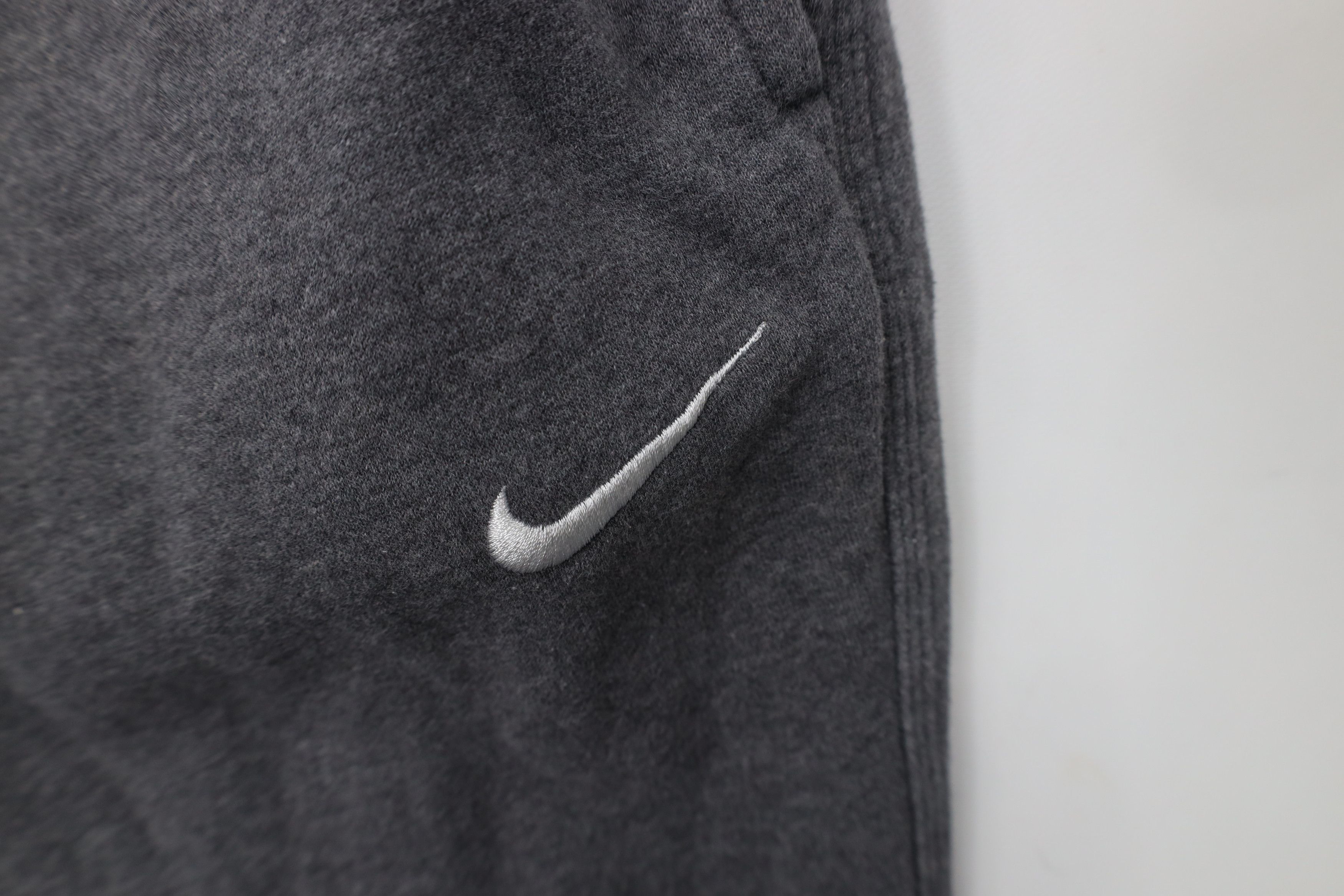 Nike Vintage Y2K Nike Scot Mini Swoosh Wide Leg Sweatpants Gray Size US 36 / EU 52 - 5 Thumbnail