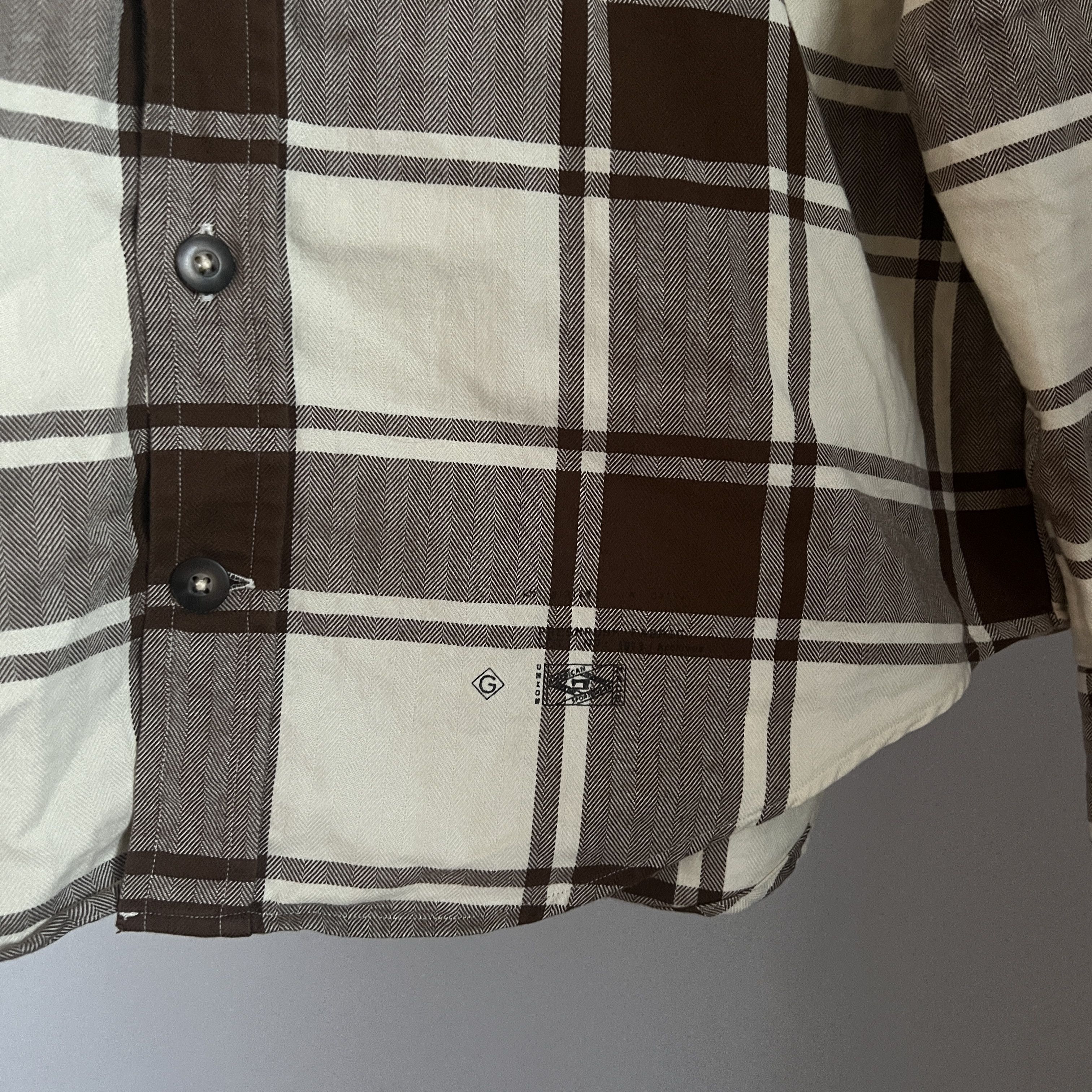 Gant Men's GANT RUGGER THE HUNTER Check RARE Cotton Shirt Size XL Size US XL / EU 56 / 4 - 7 Thumbnail