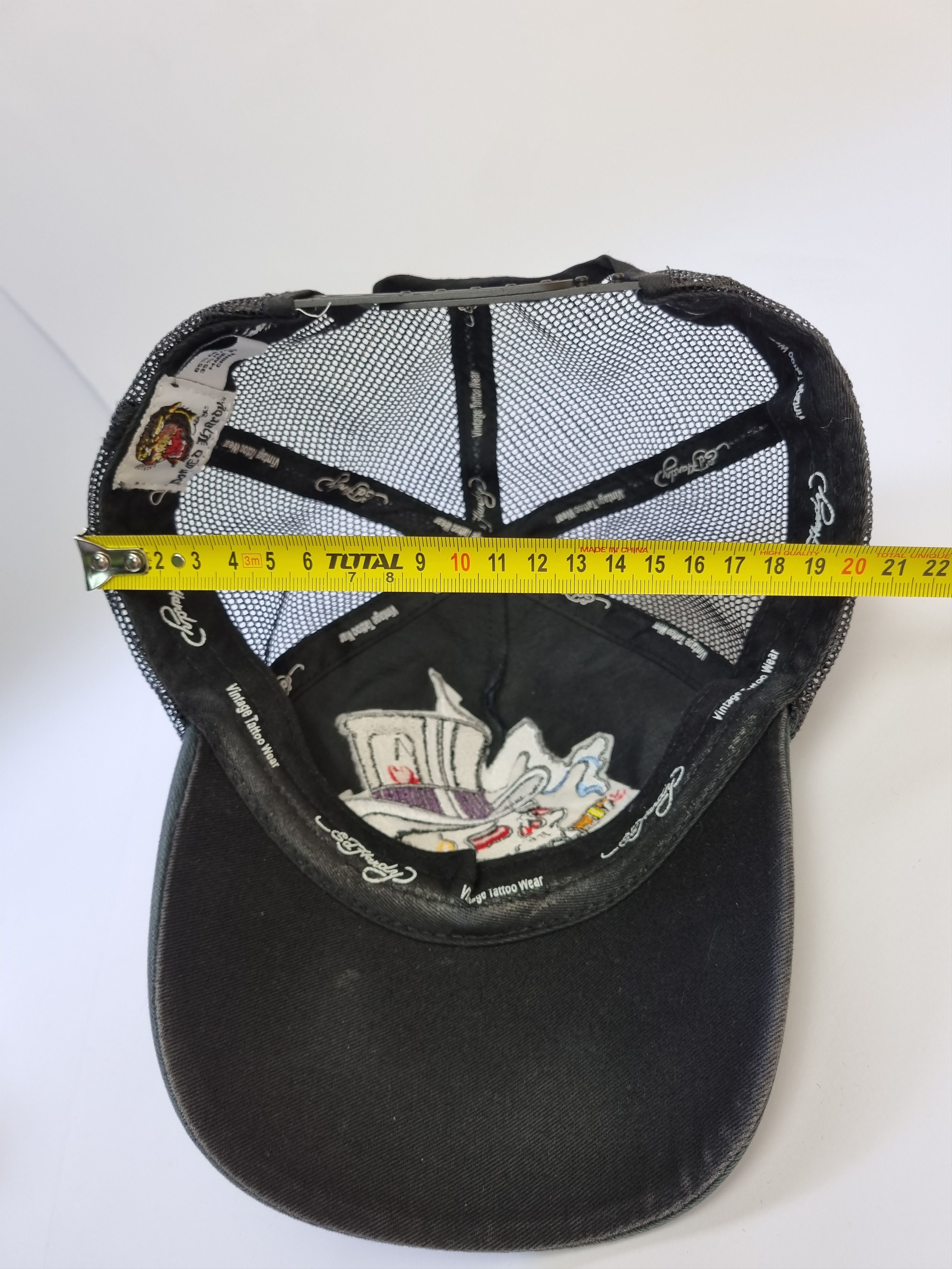 Christian Audigier × Ed Hardy Ed Hardy Embroidered Amazing Skull Artistic Comic Design Cap Size ONE SIZE - 12 Thumbnail