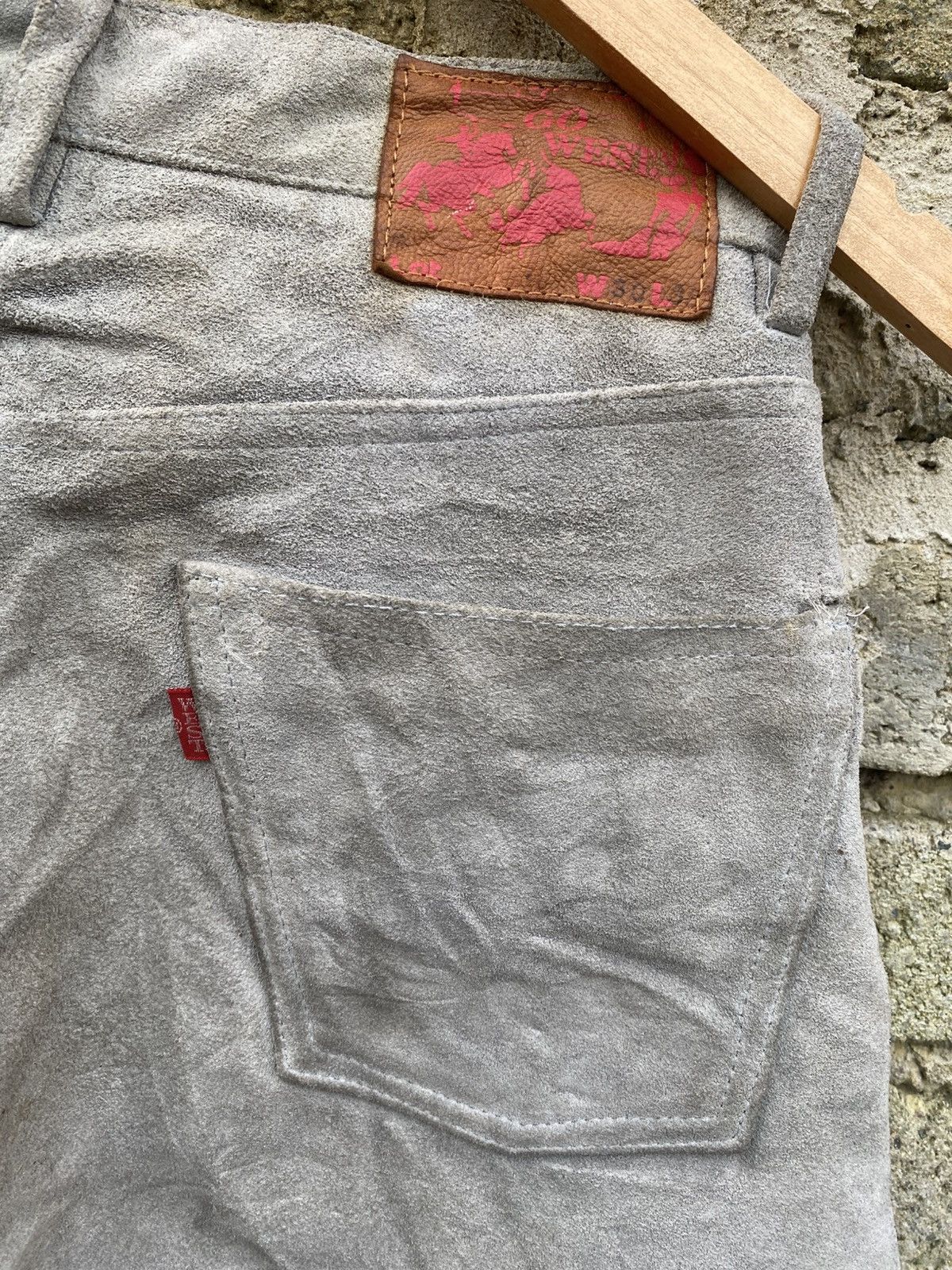 Japanese Brand Gowest Leather Pant Size US 28 / EU 44 - 5 Thumbnail