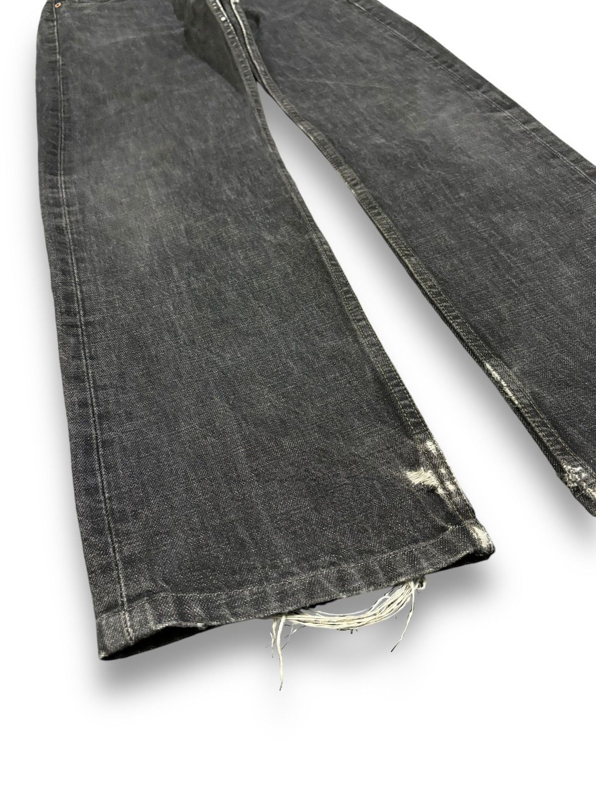 Levi's Vintage 90s Levis 501 Black Faded Loose Fit Distressed Jeans Size US 30 / EU 46 - 11 Thumbnail