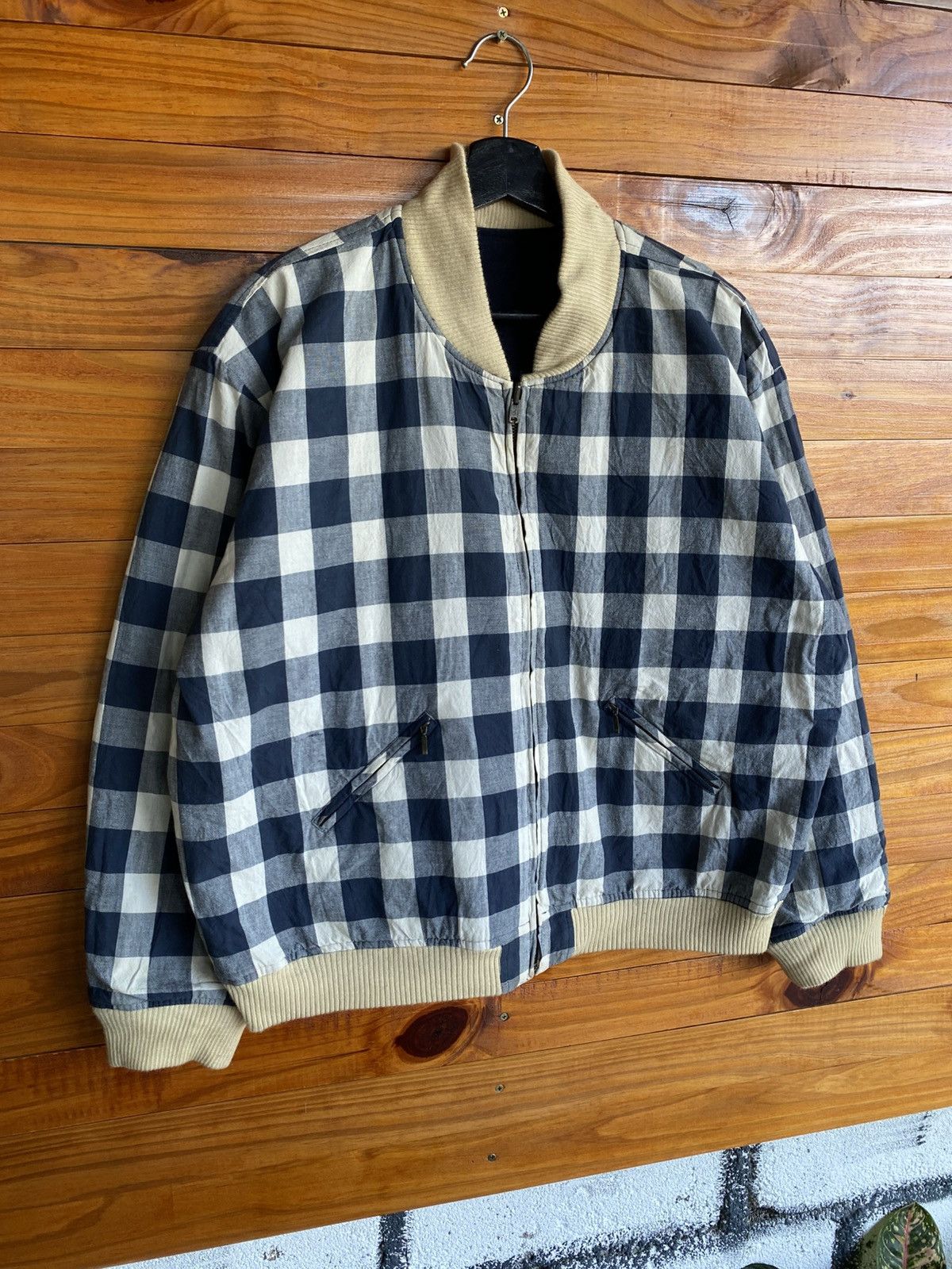 BIGI Vintage Just Bigi Caribbean Reversible Bomber Jacket Size US L / EU 52-54 / 3 - 16 Thumbnail