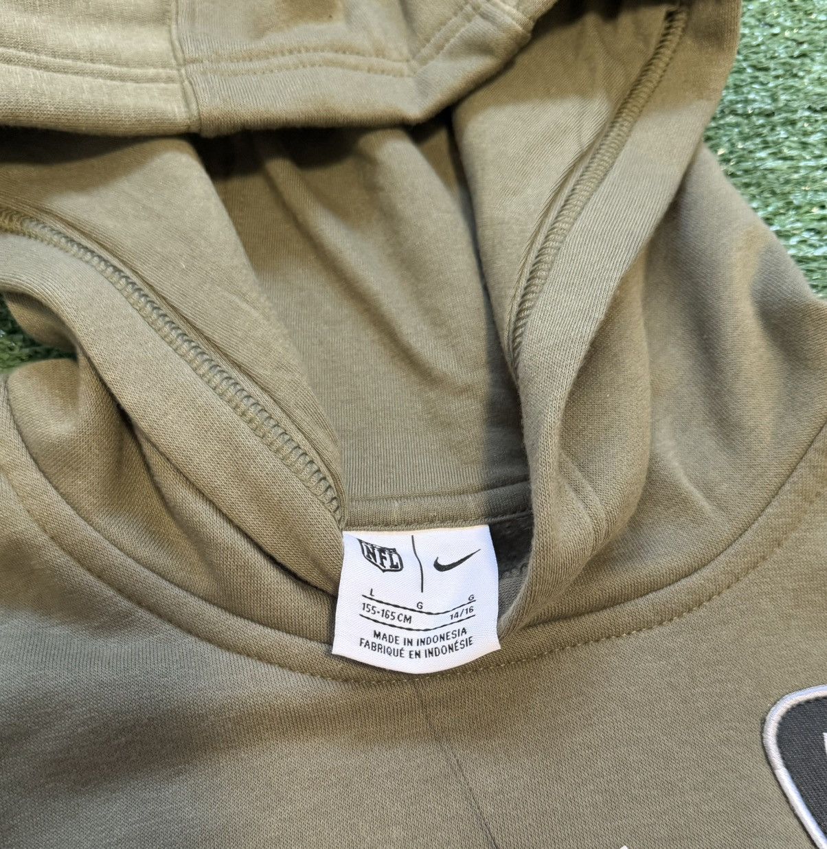 Nike Las Vegas Raiders Hoodie Nike Salute To Service Youth Large Size US L / EU 52-54 / 3 - 4 Thumbnail