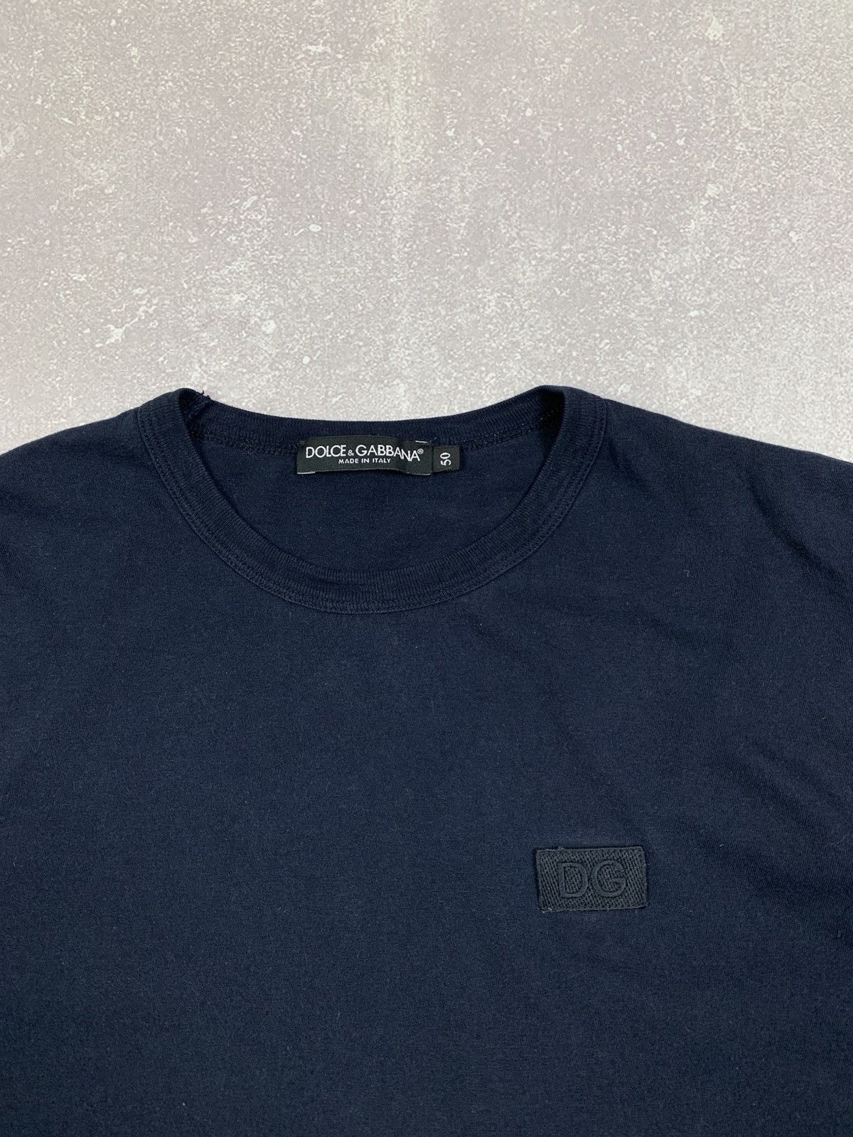 Dolce & Gabbana Dolce Gabbana Blue Logo tee Size M Size US M / EU 48-50 / 2 - 4 Thumbnail