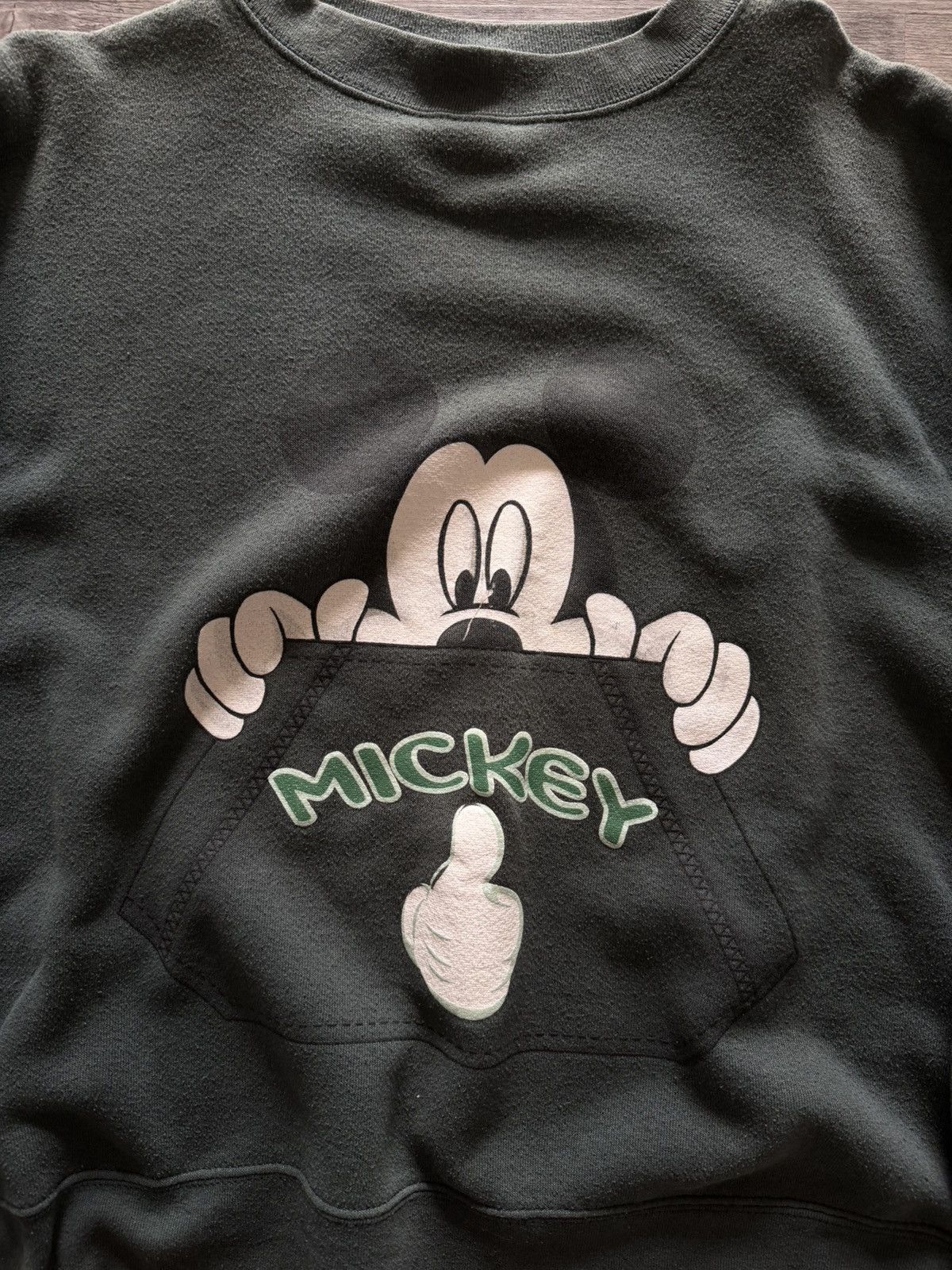 Vintage Vintage Mickey Mouse Crewneck Size US S / EU 44-46 / 1 - 2 Thumbnail