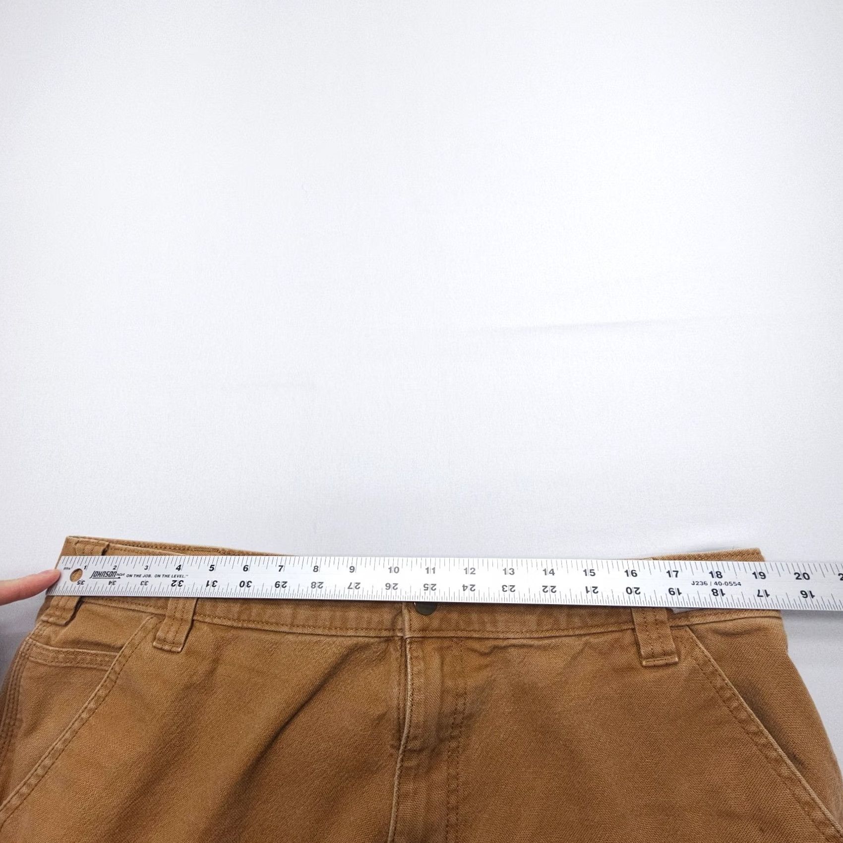 Carhartt Carhartt Mens Rugged Flex Carpenter Pants Straight Duck 40 x 26 Brown Canvas 5-Pocket Regular Inseam 26 Front Flat Front Shoes? Size US 40 / EU 56 - 7 Thumbnail