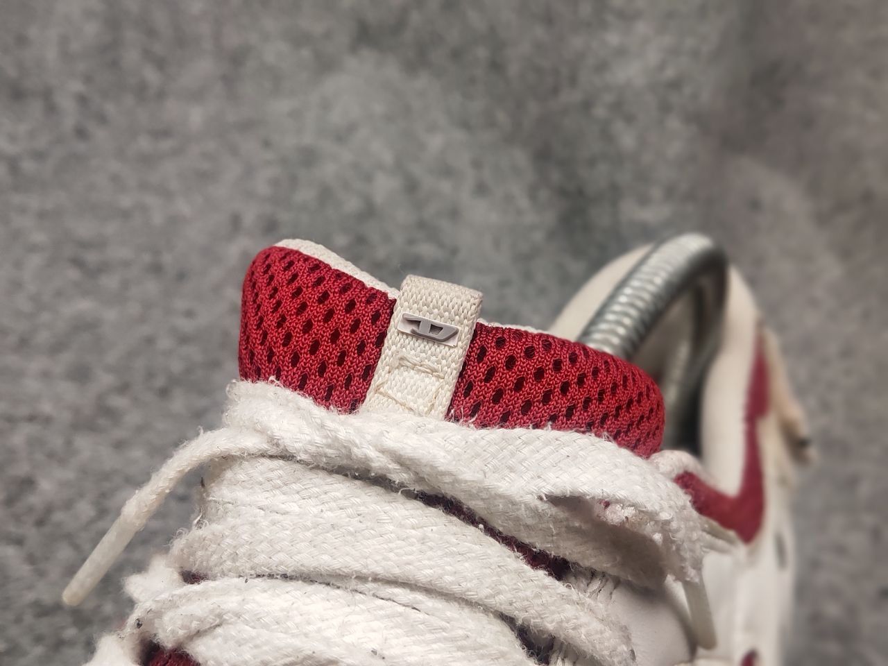 Rare Vintage Diesel Y2K Style Colorful Red Logo Sneakers