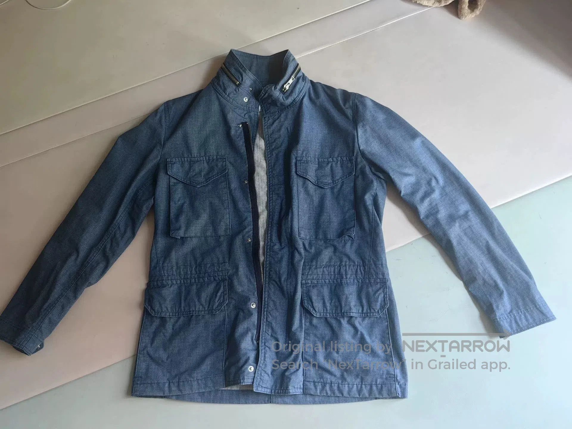 Corridor Corridor NYC Limited Indigo M65 Jacket. Size US XS / EU 42 / 0 - 1 Thumbnail