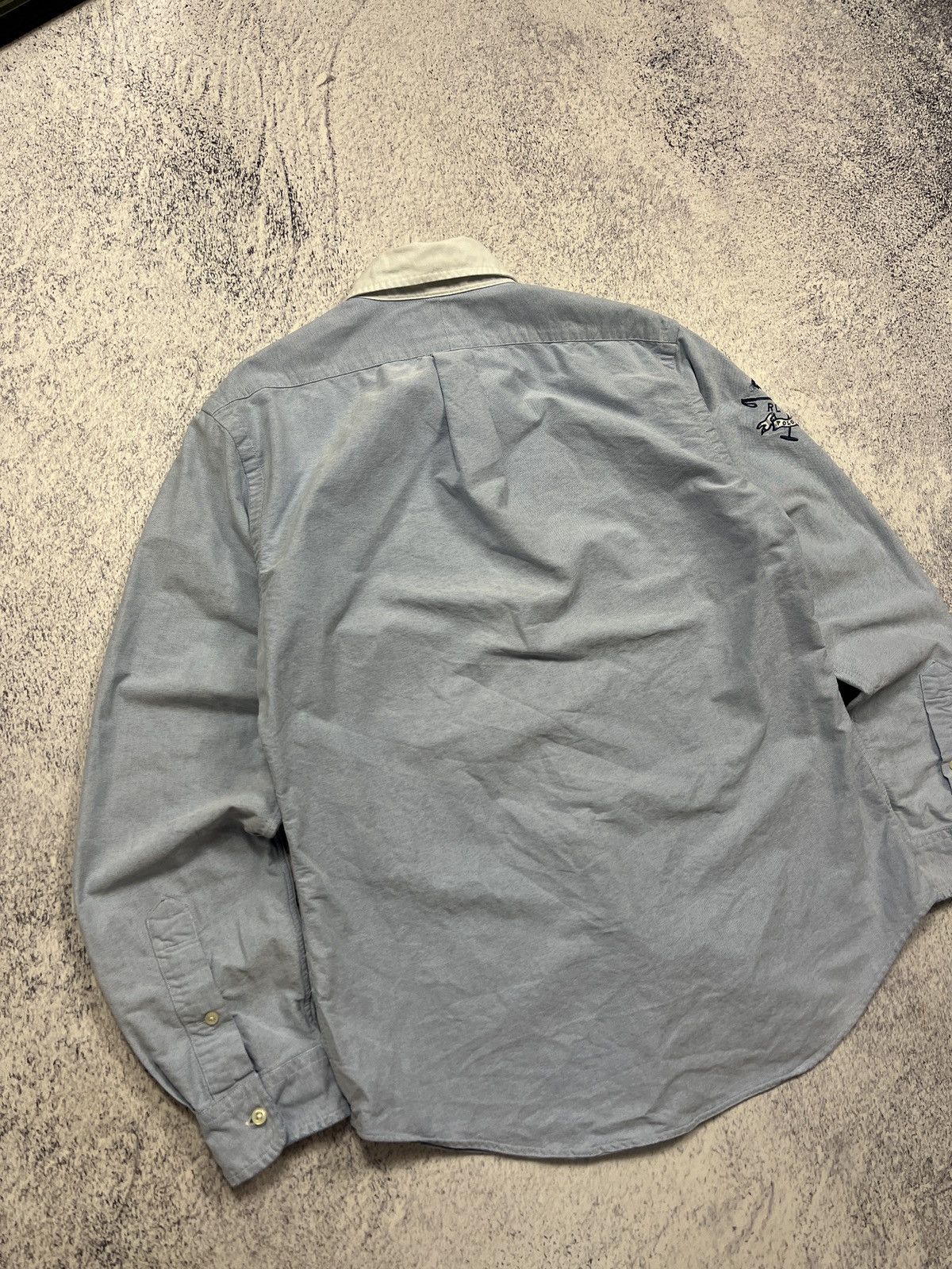 Polo Ralph Lauren × Ralph Lauren × Vintage Polo Ralph Lauren Mercer Bleecker Classic 2009 Team Shirt Size US M / EU 48-50 / 2 - 17 Thumbnail