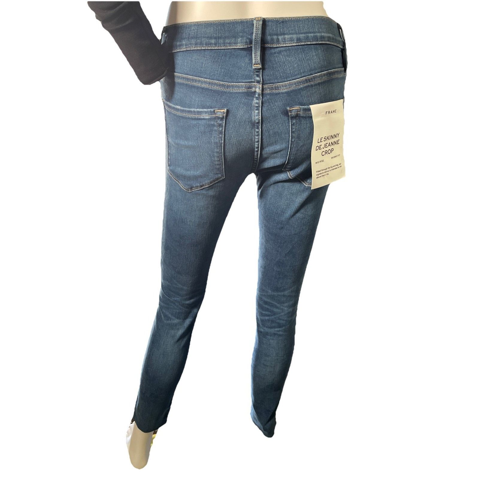 Frame Frame Denim Le Skinny De Jeanne Ankle MidRise Decades Jeans Size 27" / US 4 / IT 40 - 6 Thumbnail