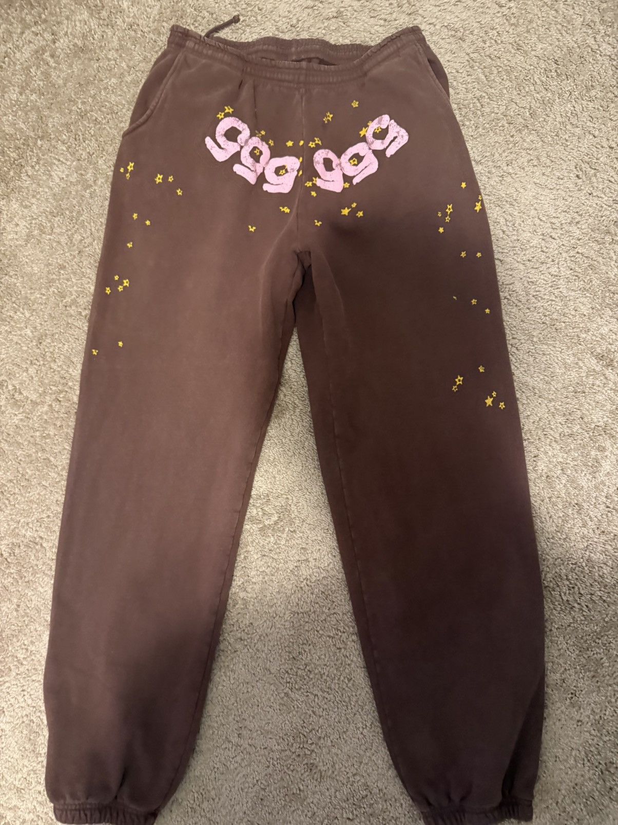 Sp5der Sp5der brown sweatpants Size US 36 / EU 52 - 1 Thumbnail