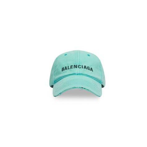 Balenciaga o1bcso1str1024 Size: L / Logo Front Cap in Blue Size ONE SIZE - 5 Thumbnail