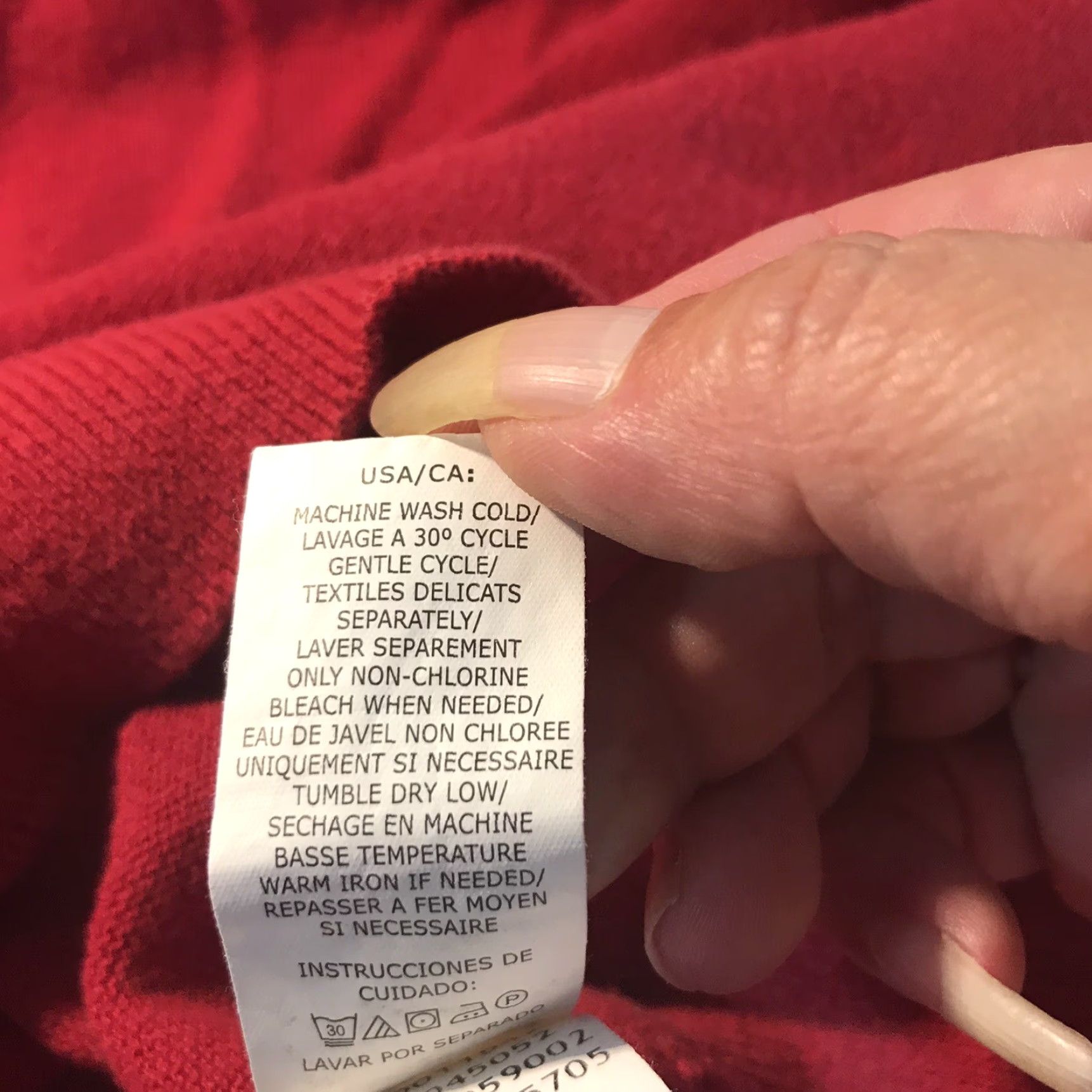 Chaps Chaps Sweatshirt Vest Pullover Men XL Red 100% Cotton Logo Knit Breathable Lightweight Winter Golf Mens XL Size US XL / EU 56 / 4 - 6 Thumbnail