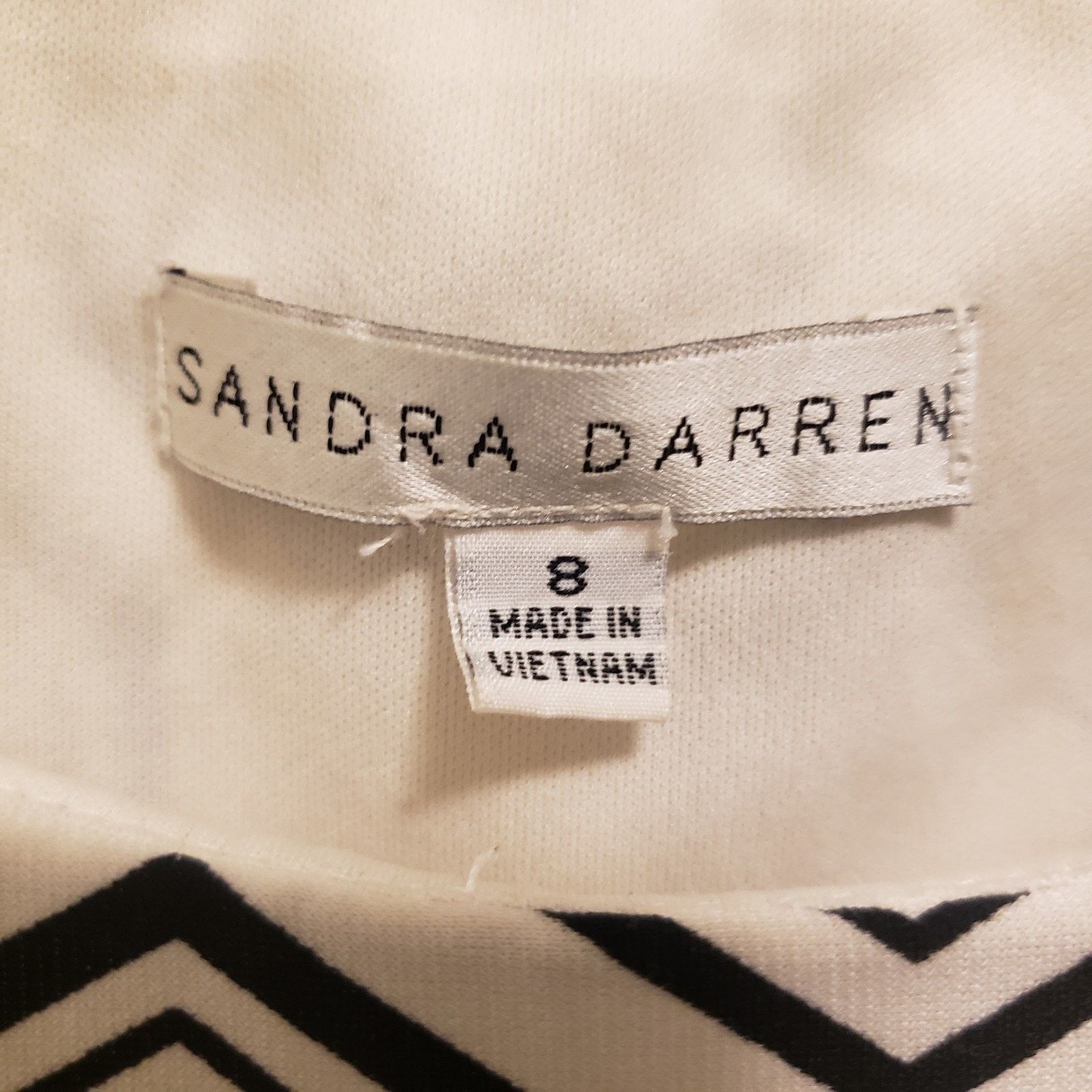 & Other Stories Sandra Darren Black White Yellow Hexagon Shift Dress Size 8 Size M / US 6-8 / IT 42-44 - 2 Thumbnail
