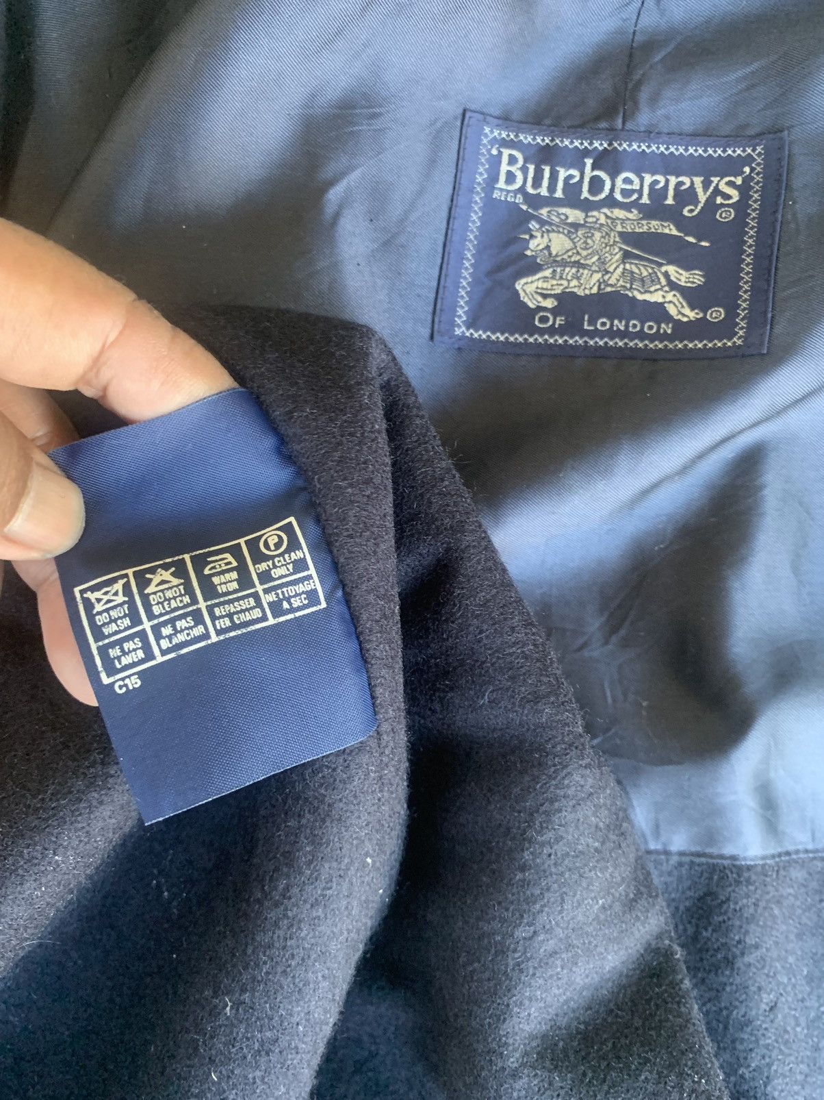 Burberry Vintage Burberry Long Coat/Jacket Size US XL / EU 56 / 4 - 12 Thumbnail