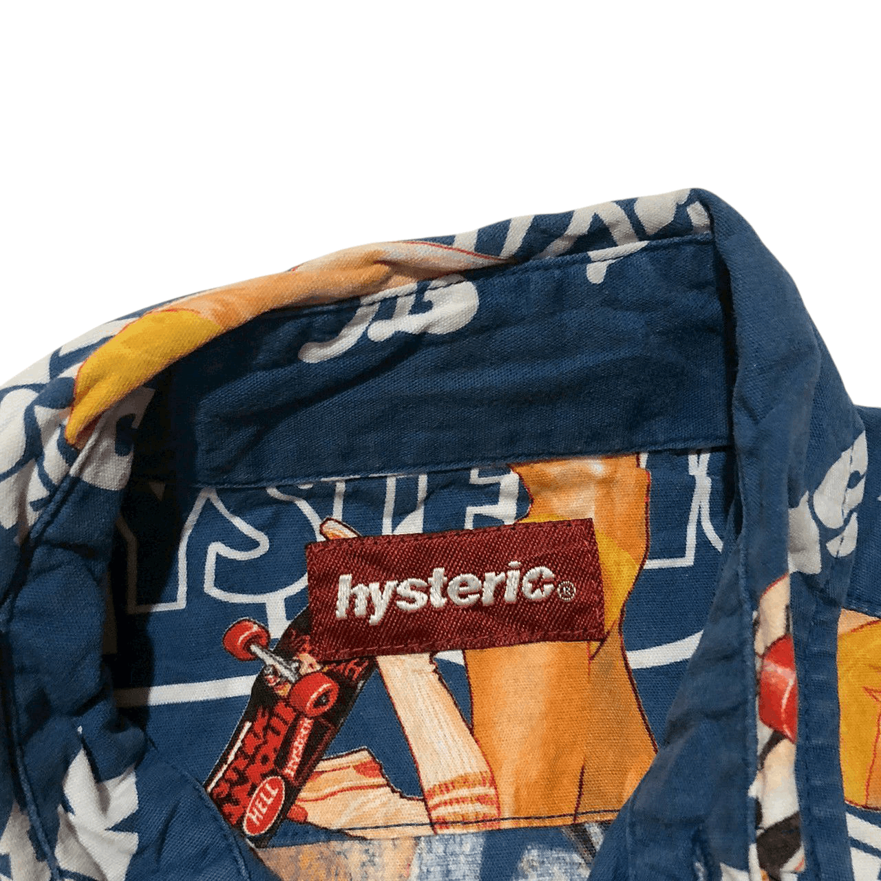 Hysteric Glamour Hysteric Glamour "Skater In To Hell" Vintage Shirt Size US S / EU 44-46 / 1 - 6 Thumbnail