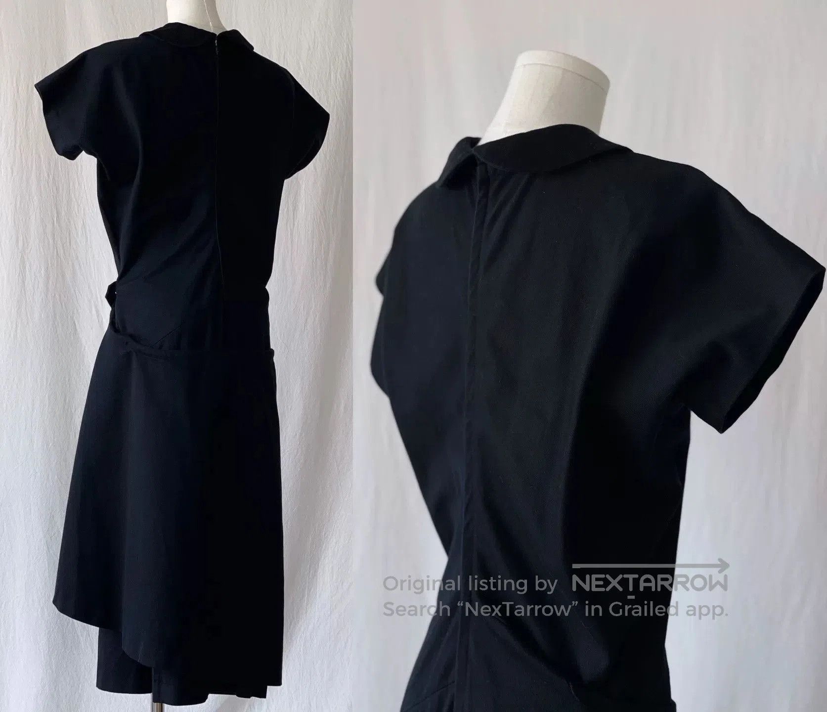 Comme des Garcons Comme des Garçons 90s Black Dress. Size M / US 6-8 / IT 42-44 - 6 Thumbnail
