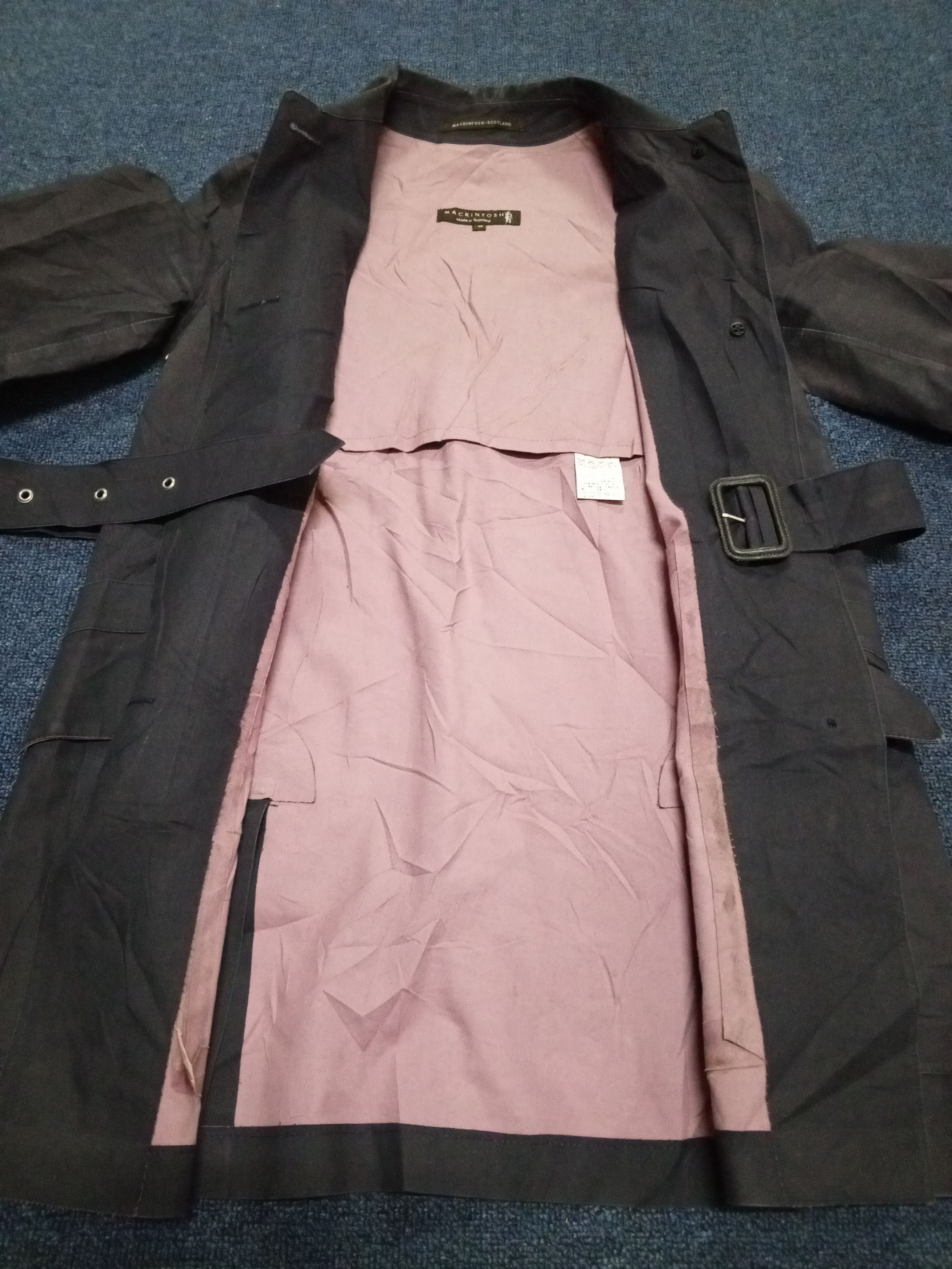 Mackintosh 🔥Y60-02 ID🔥MACKINTOSH-SCOTLAND LONG COAT Size US L / EU 52-54 / 3 - 10 Thumbnail