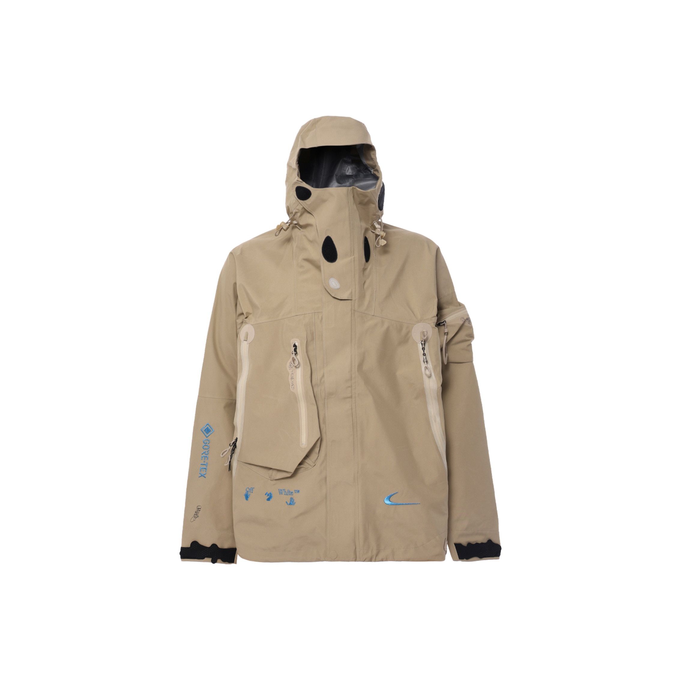 Nike Nike x Off-White Logo Shell Jacket Size L Size US L / EU 52-54 / 3 - 1 Thumbnail