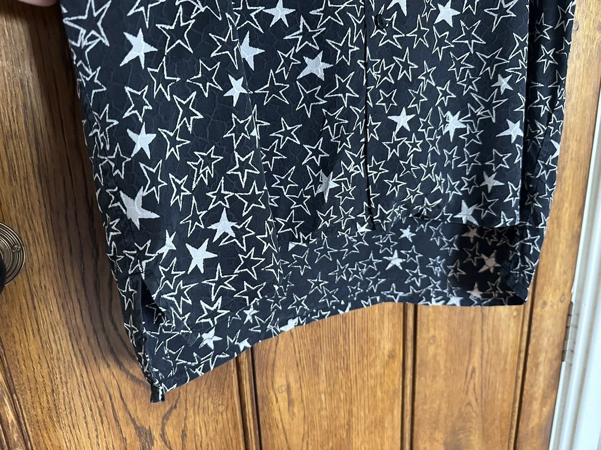 Saint Laurent Paris SS20 Saint Laurent star silk camp shirt Hawaiian 42 short Size US L / EU 52-54 / 3 - 14 Thumbnail