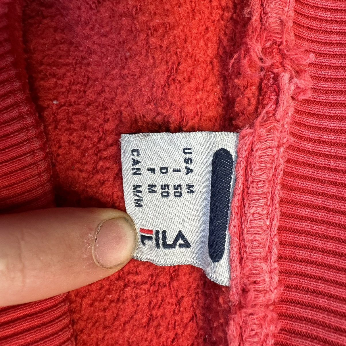 Fila × Vintage Vintage Fila Big Logo Sweatshirt Size M Streetwear Oversize Size US M / EU 48-50 / 2 - 7 Thumbnail