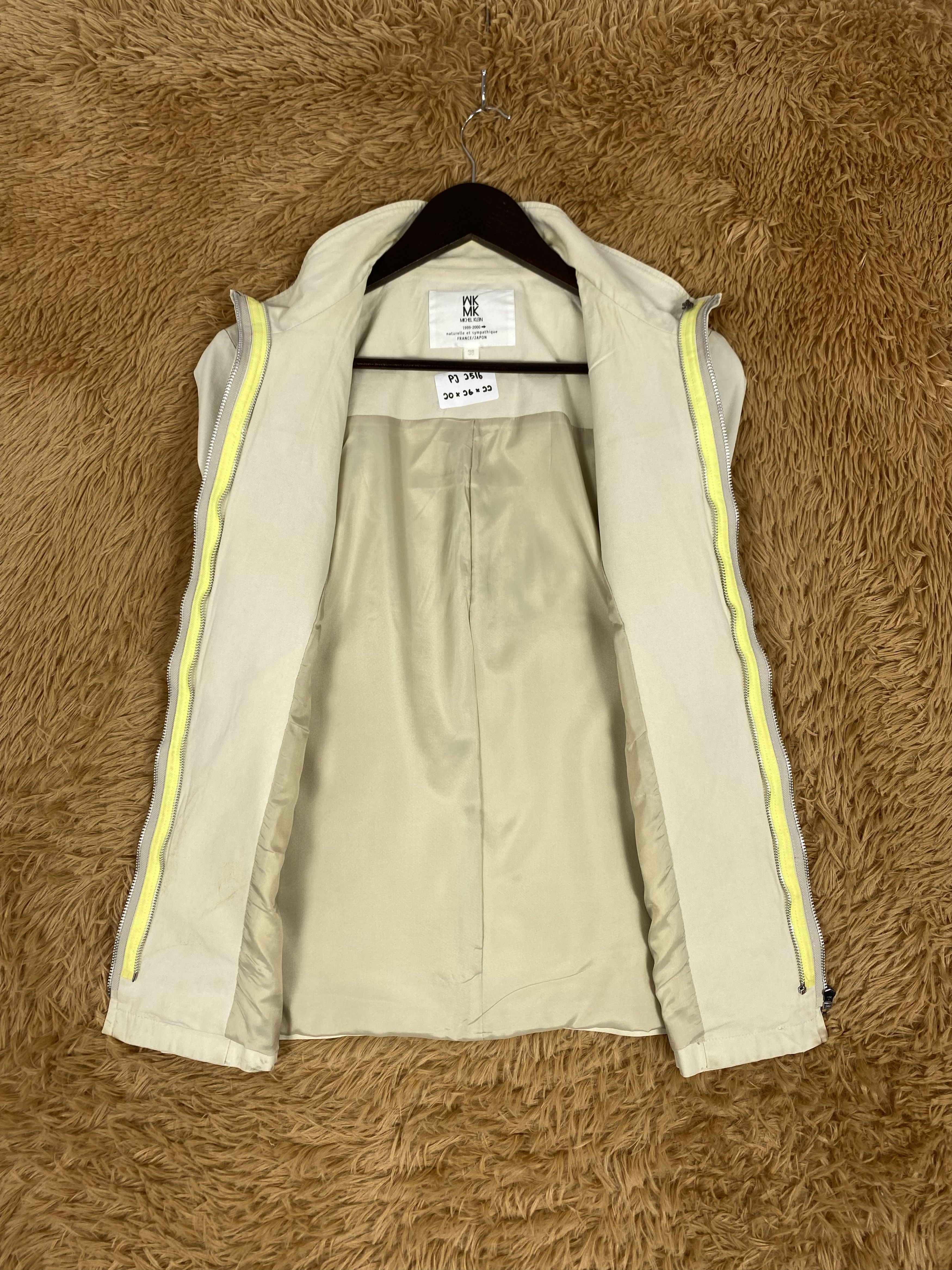 Michel Klein Vintage Michel Klein Zip Up Jacket PJ2516 Size US S / EU 44-46 / 1 - 7 Thumbnail