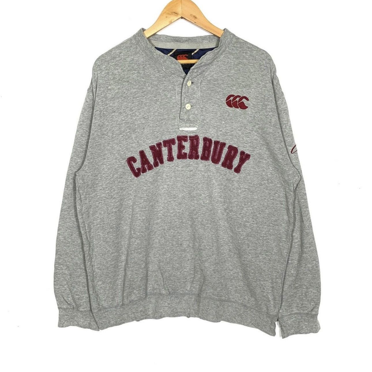 Canterbury of New Zealand canterbury of new zealand sweatshirt big logo embroidered Size US M / EU 48-50 / 2 - 1 Thumbnail