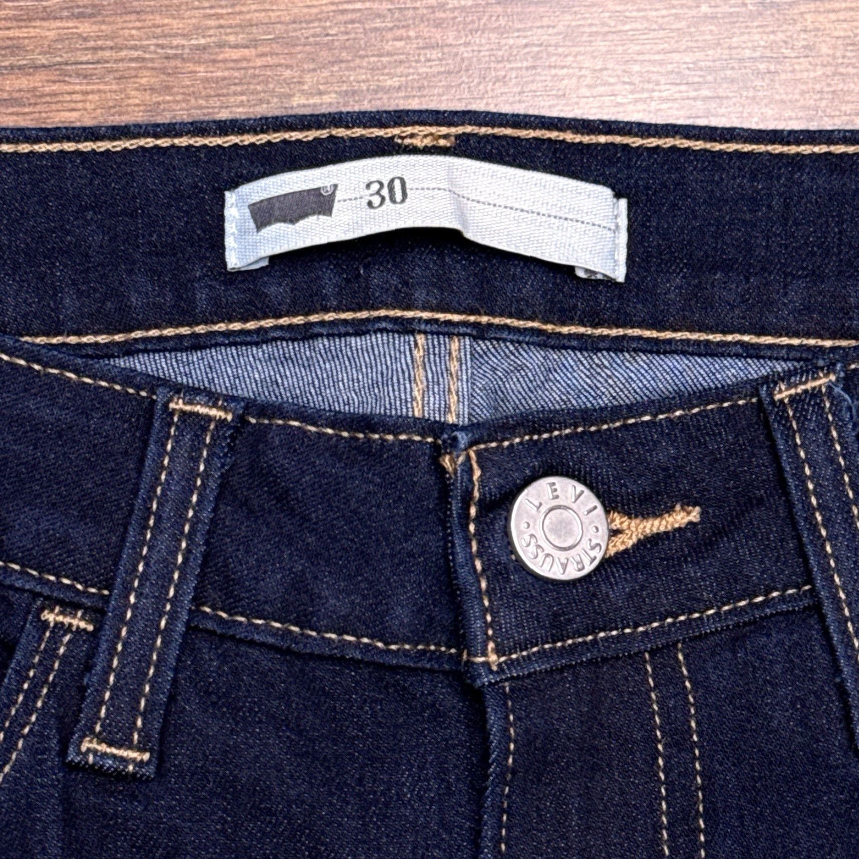 Levi's Levis Skinny Jeans Womens 30 Mid Rise Stretch 30x30 New Size 30" / US 8 / IT 44 - 4 Thumbnail