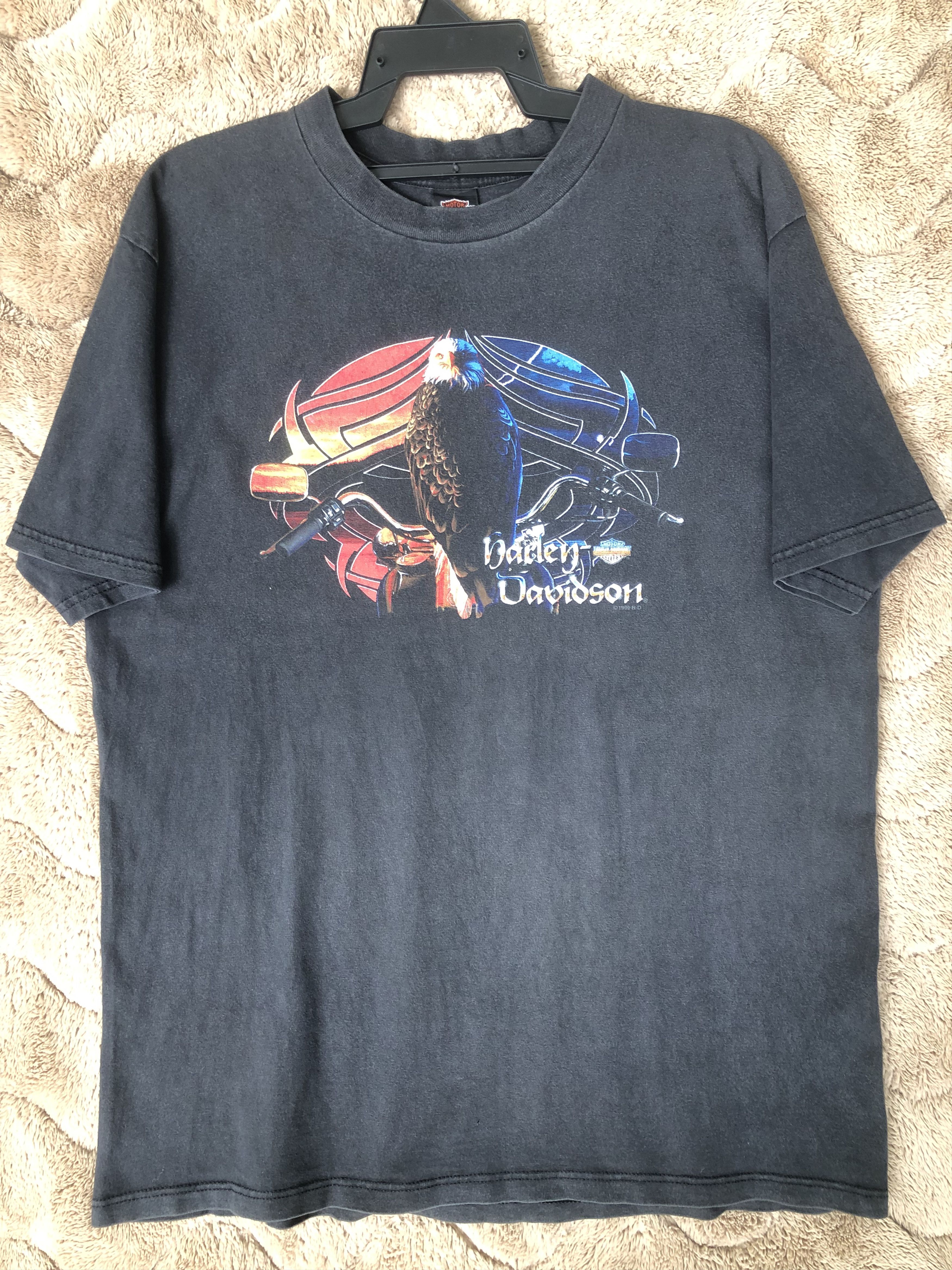 Harley Davidson Vintage 90s Harley Davidson Tee Size US XL / EU 56 / 4 - 2 Thumbnail