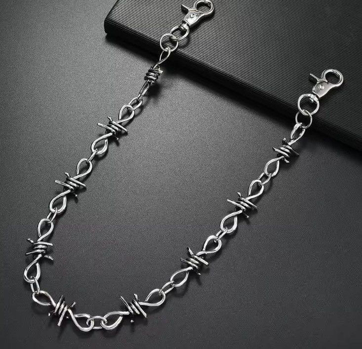Vintage Torn Wallet Belts Chain Size ONE SIZE - 4 Thumbnail