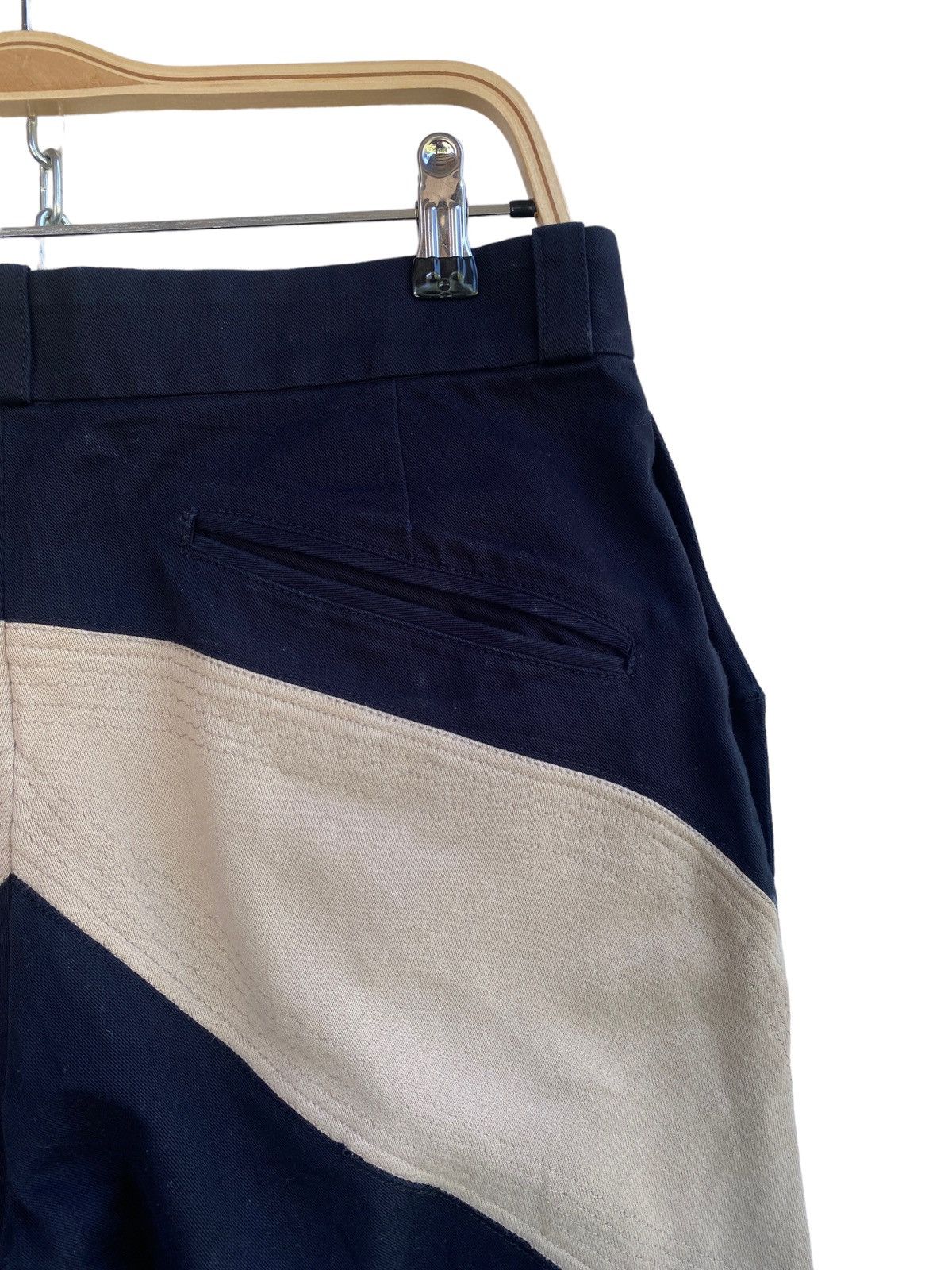 Yoshio Kubo Vintage Yoshio Kubo Reconstructed Pantss Two Fabric Size US 32 / EU 48 - 11 Thumbnail