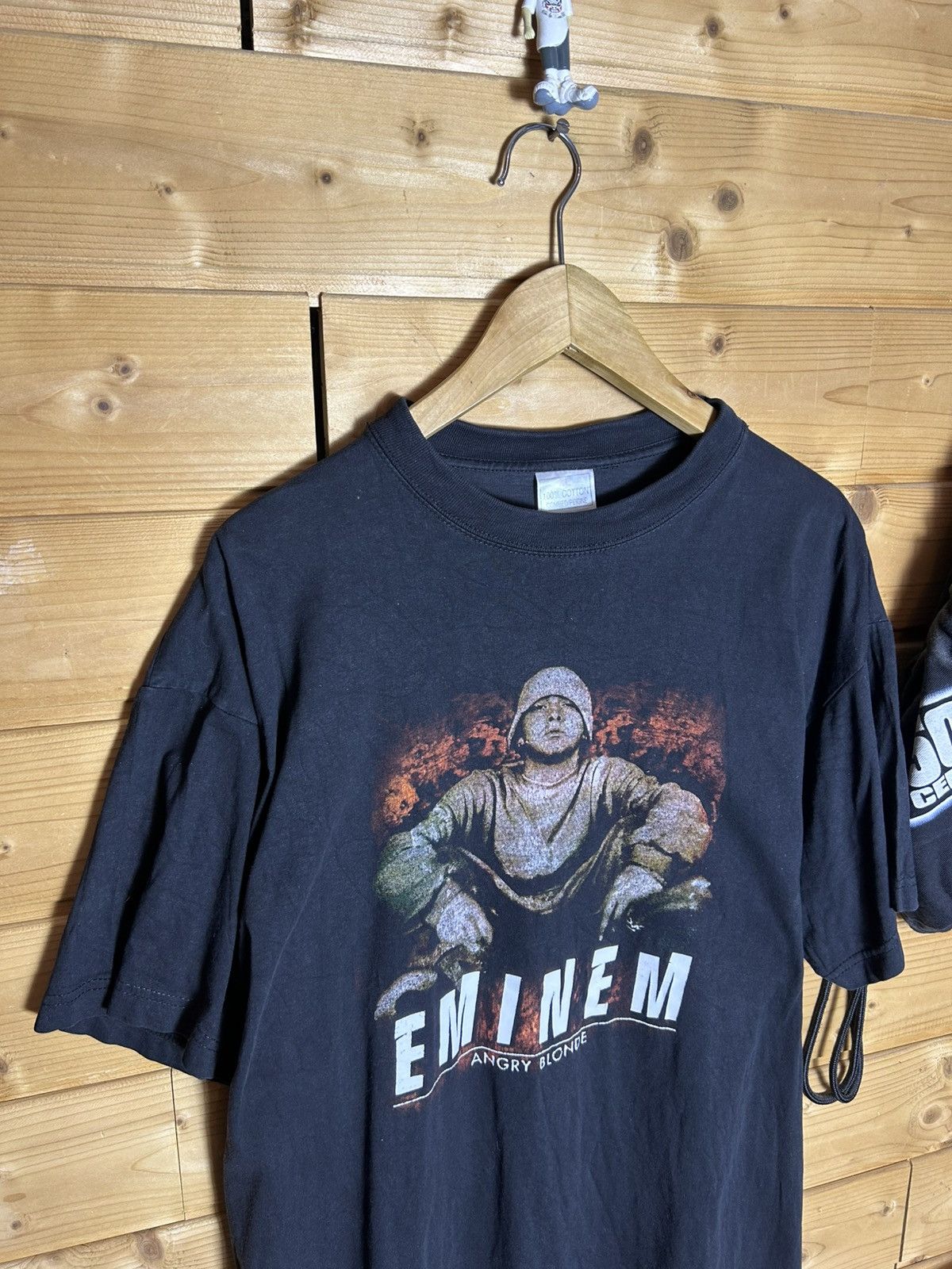 Eminem Rare Vintage 2000 Eminem Angry Blonde Tee Size US XL / EU 56 / 4 - 2 Thumbnail