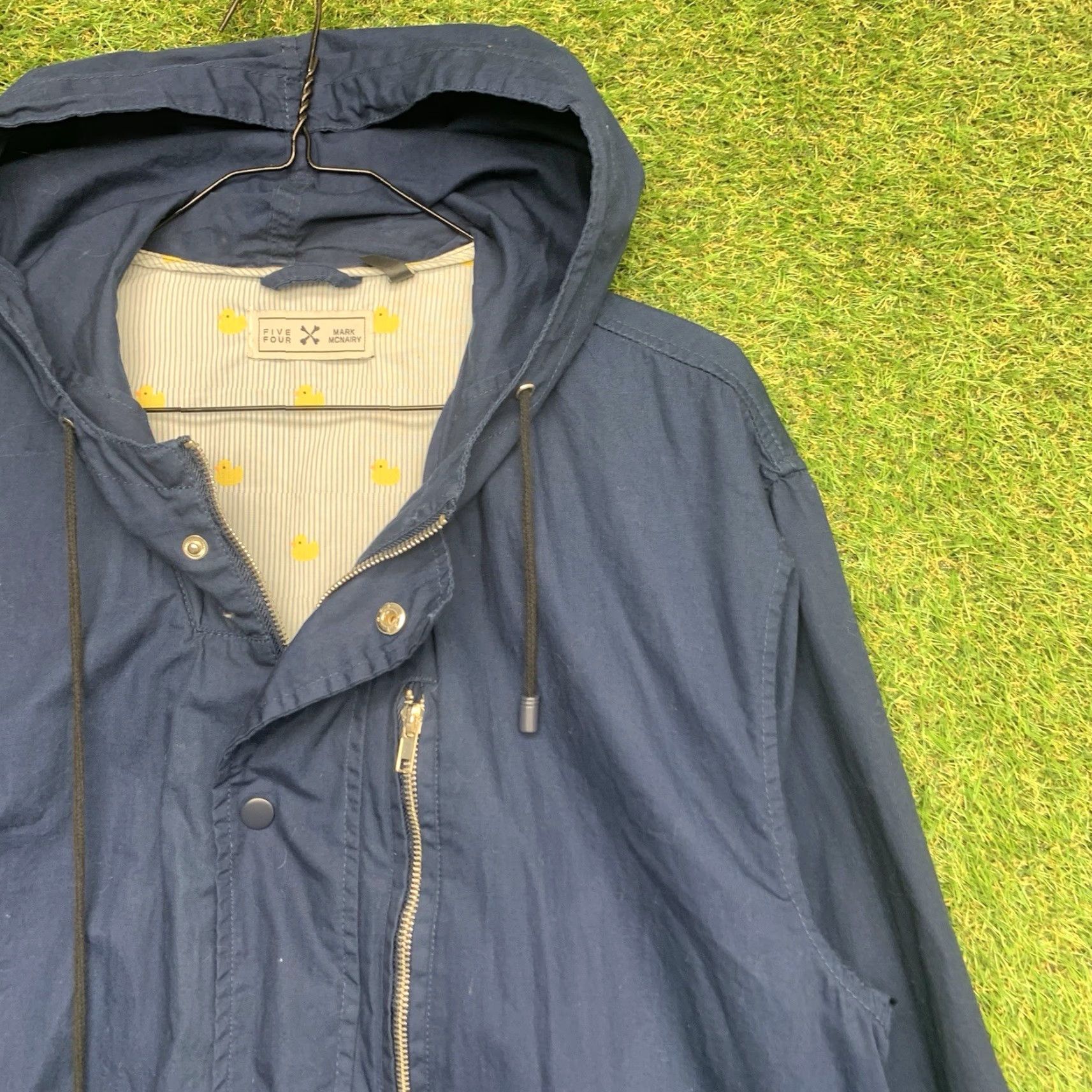 Mark McNairy Five Four Mark McNairy Jacket Mens Medium Lightweight Rain Golfing Hiking Zip Up Size US M / EU 48-50 / 2 - 3 Thumbnail