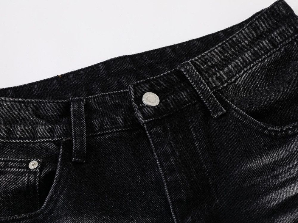 Vintage Street Punk Men's Loose-Fit Distressed Washed Jeans Size US 32 / EU 48 - 4 Thumbnail