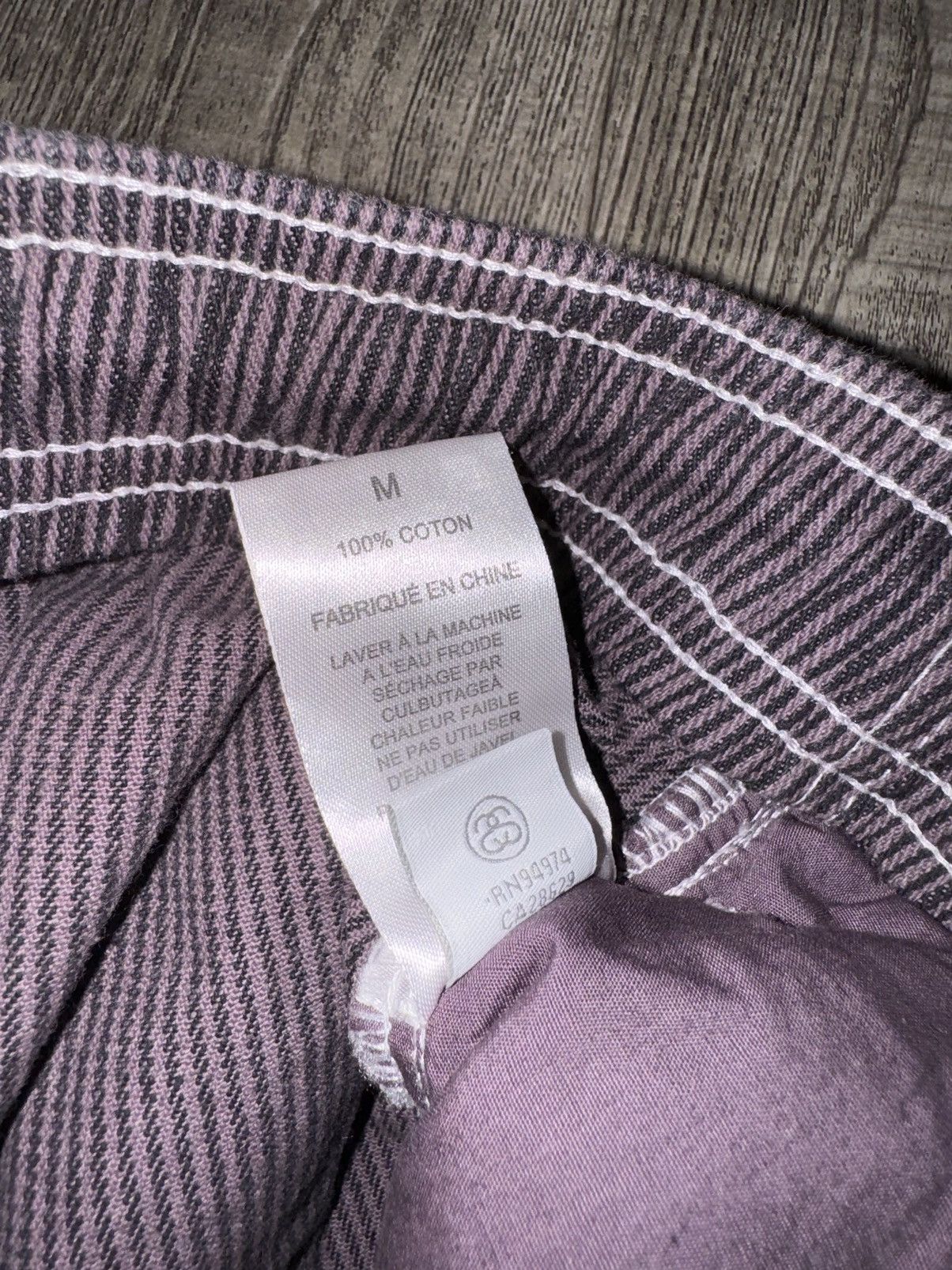 Stussy Overdyed Hickory Relaxed Pant Size US 32 / EU 48 - 4 Thumbnail